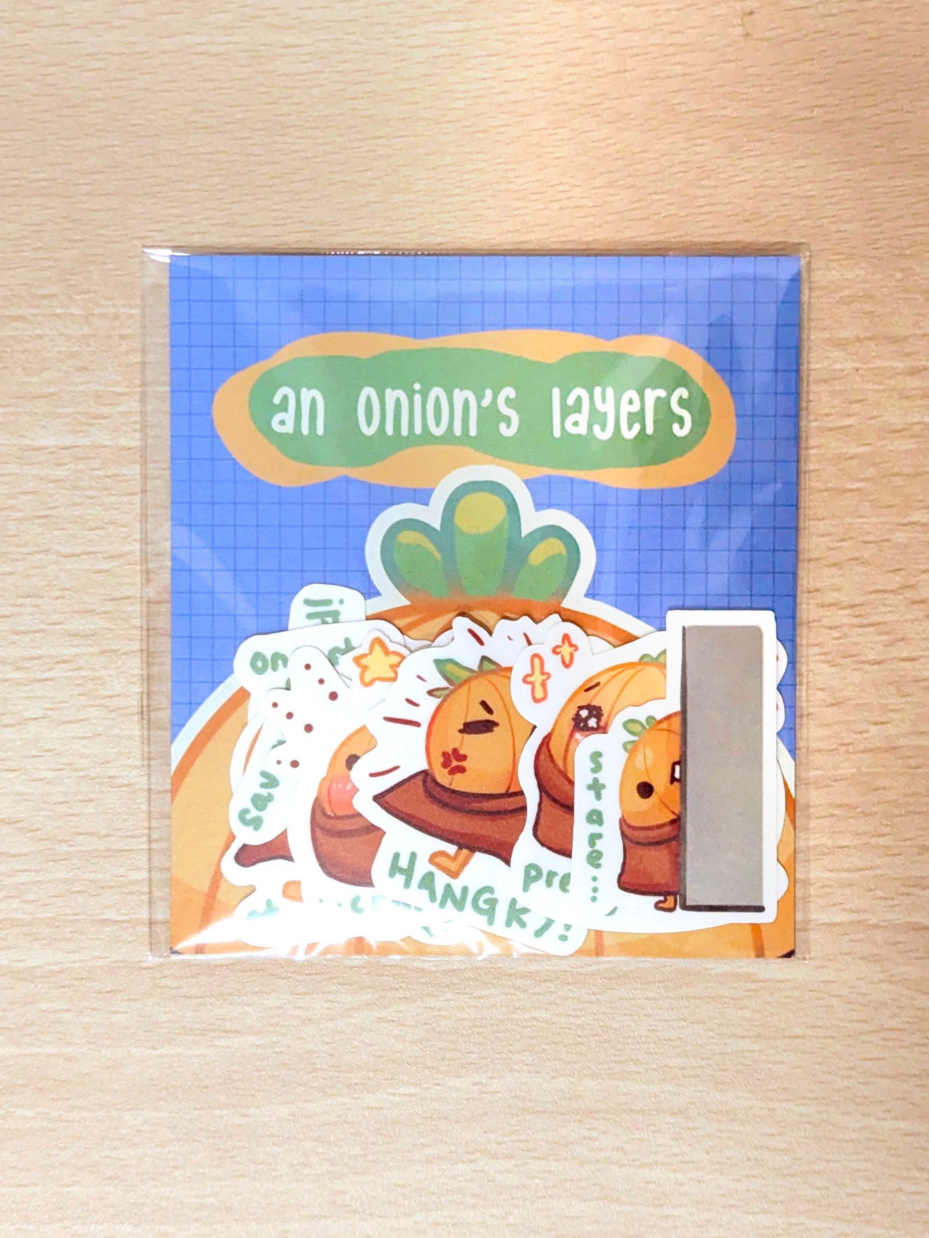 Sticker Pack - An Onion's Layers