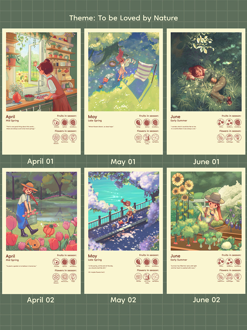 2027 Calendar - Multipurpose with Wooden Stand