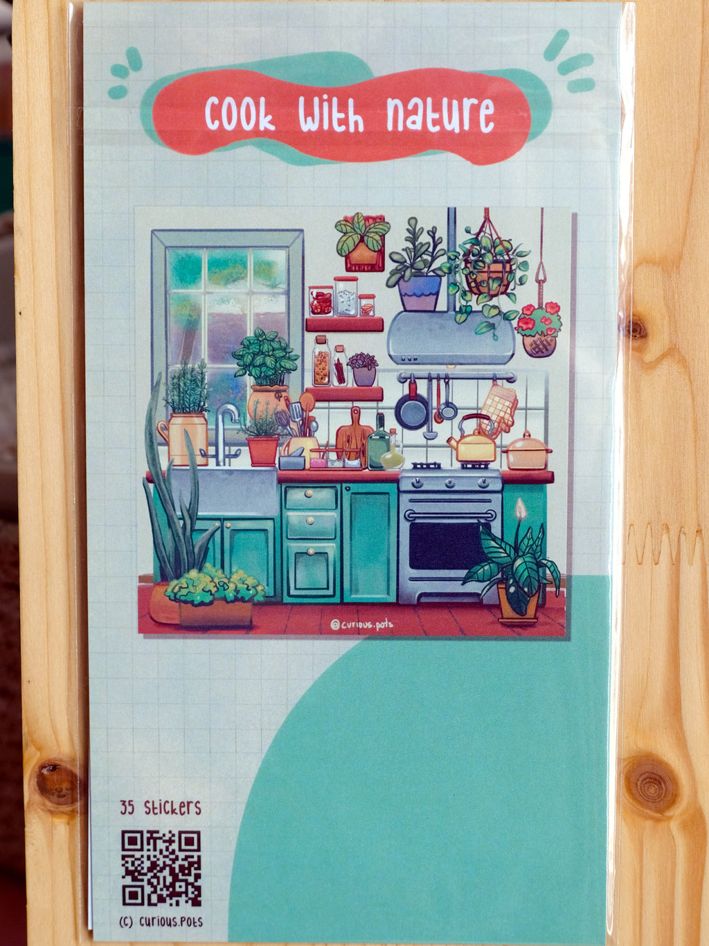 DIY Sticker Pack - Cook With Nature