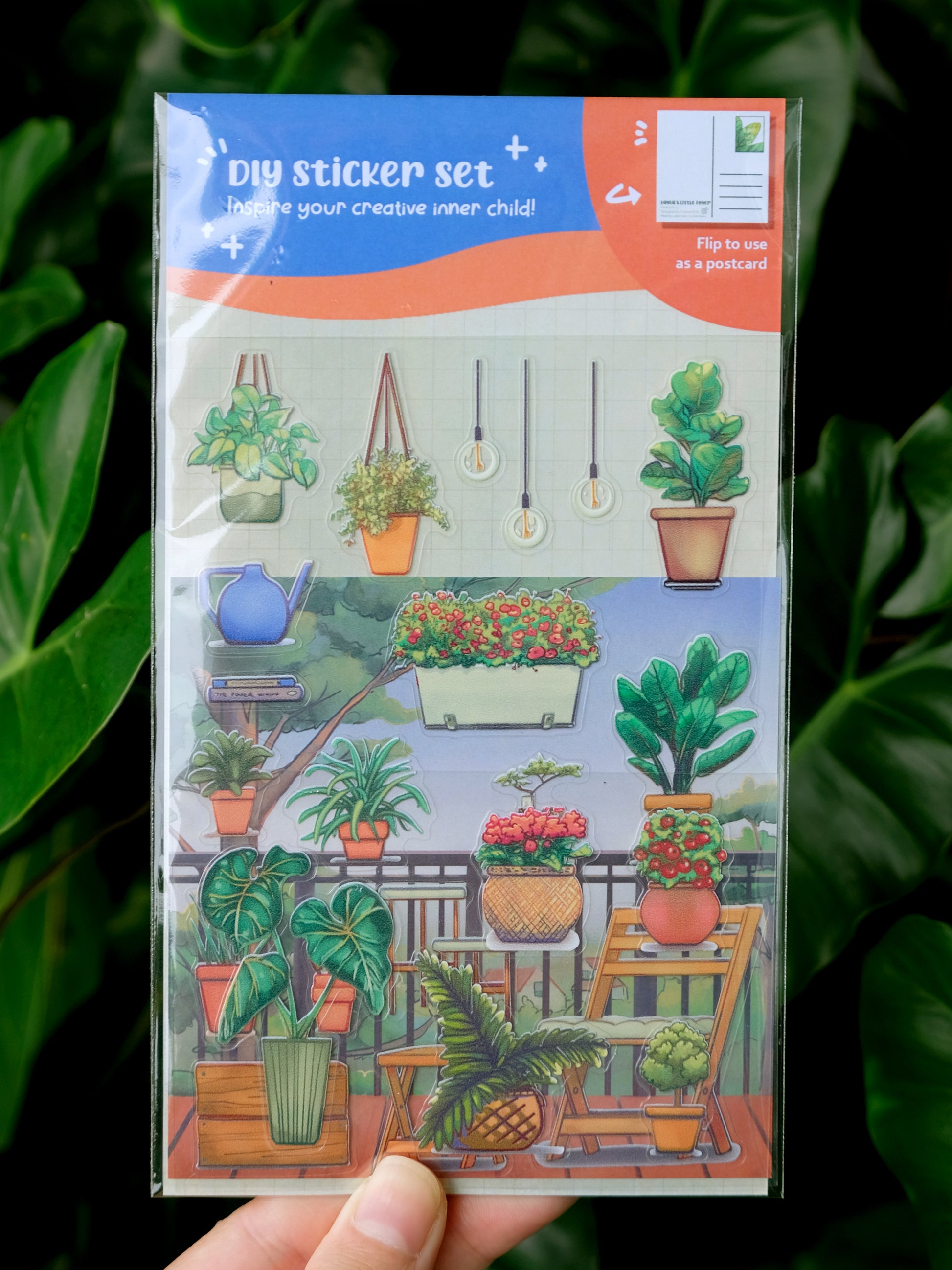 DIY Sticker Pack - Cozy Balcony