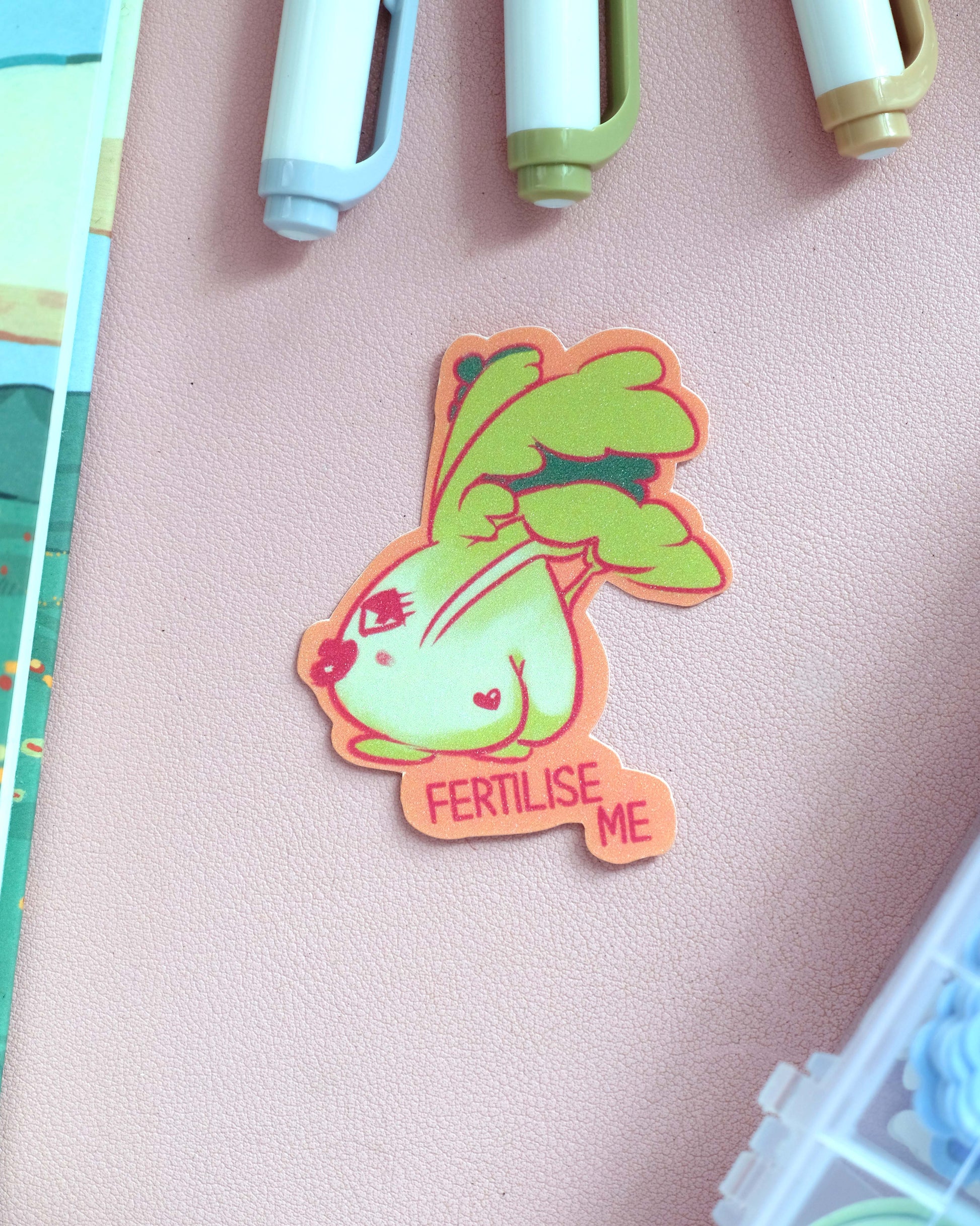 Vinyl Sticker - Fertilize Me