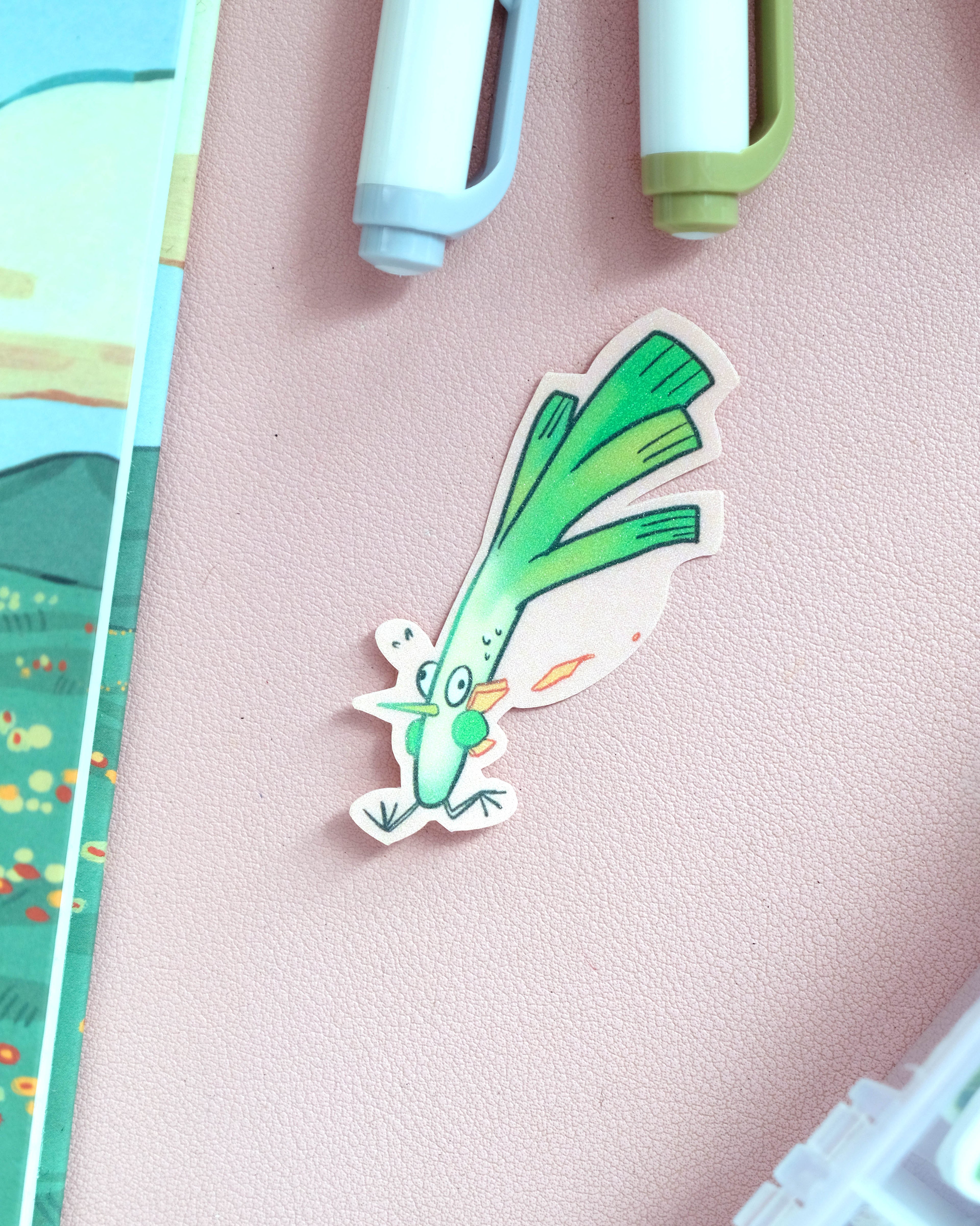 Vinyl Sticker - Busy Leek