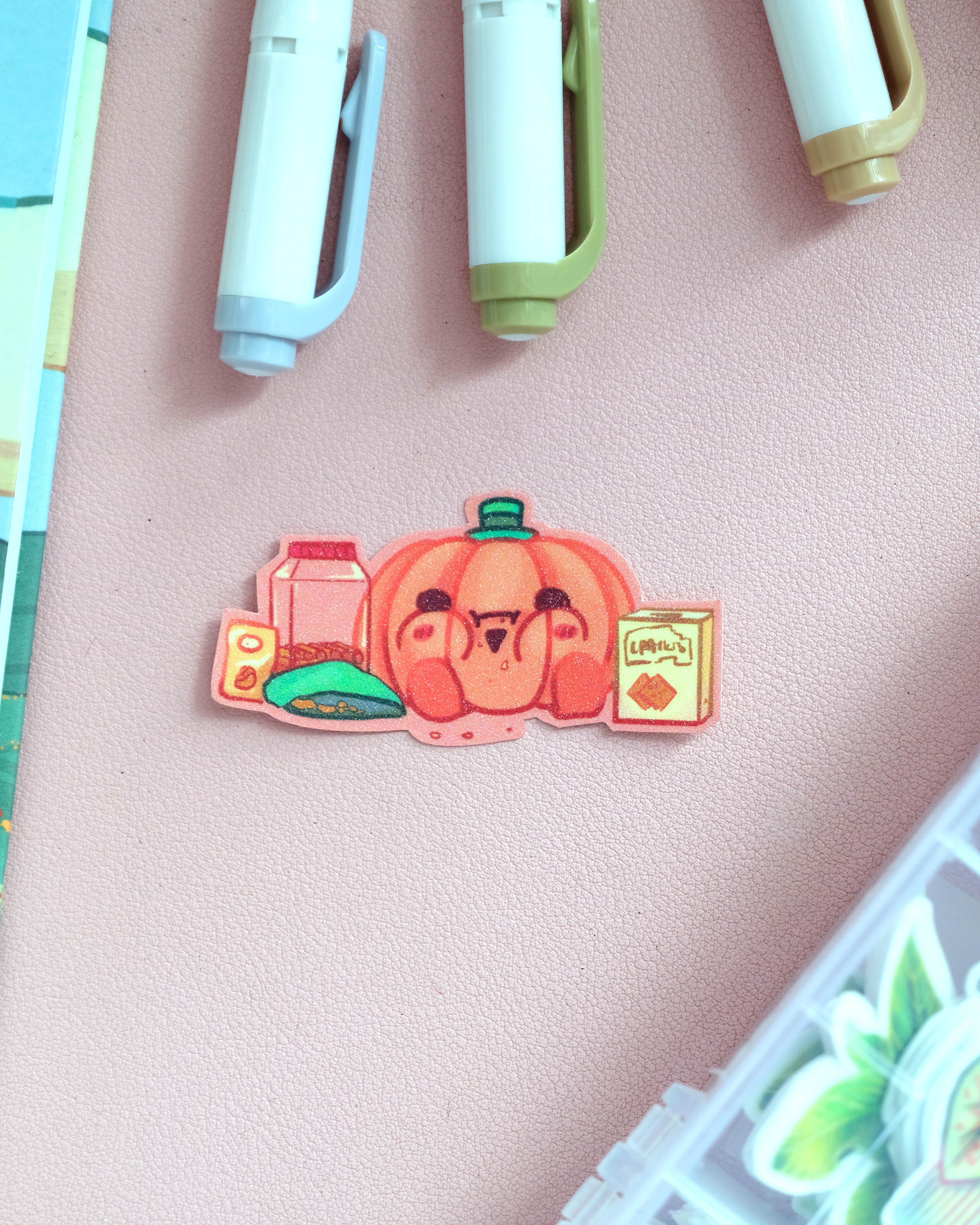 Vinyl Sticker - Pumpkin Munch