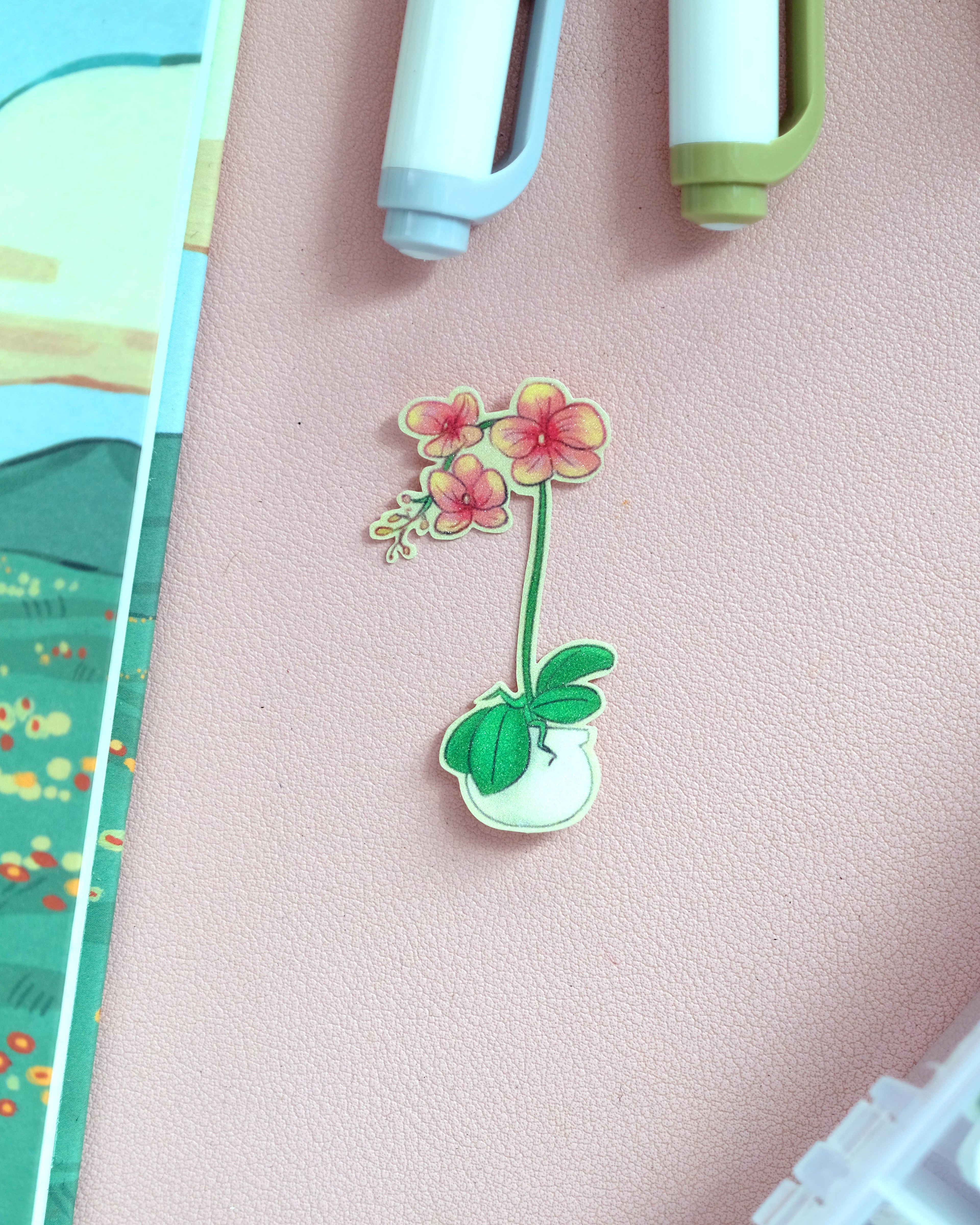 Vinyl Sticker - Orchids