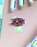 Vinyl Sticker - Oxalis Triangularis