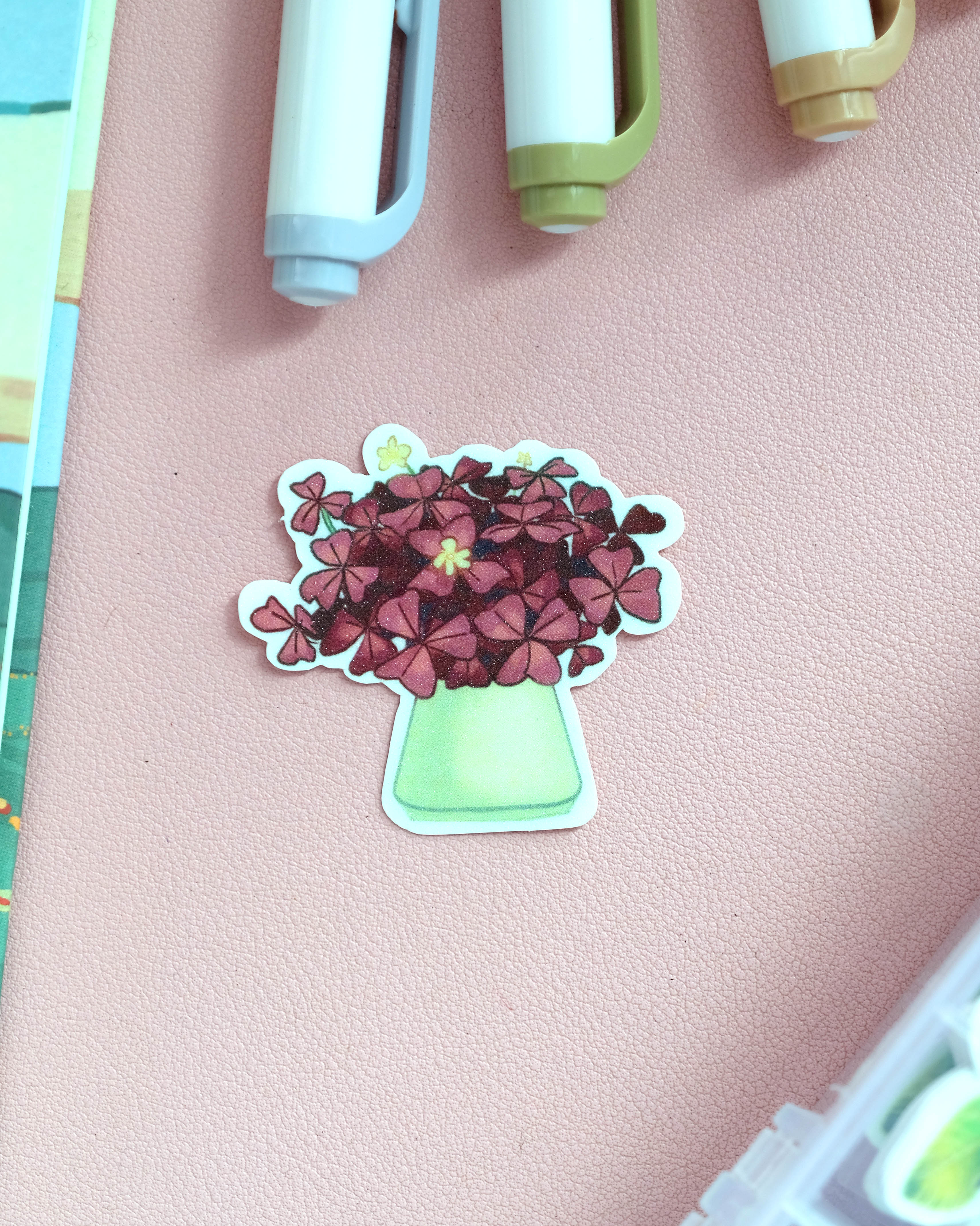 Vinyl Sticker - Oxalis Triangularis