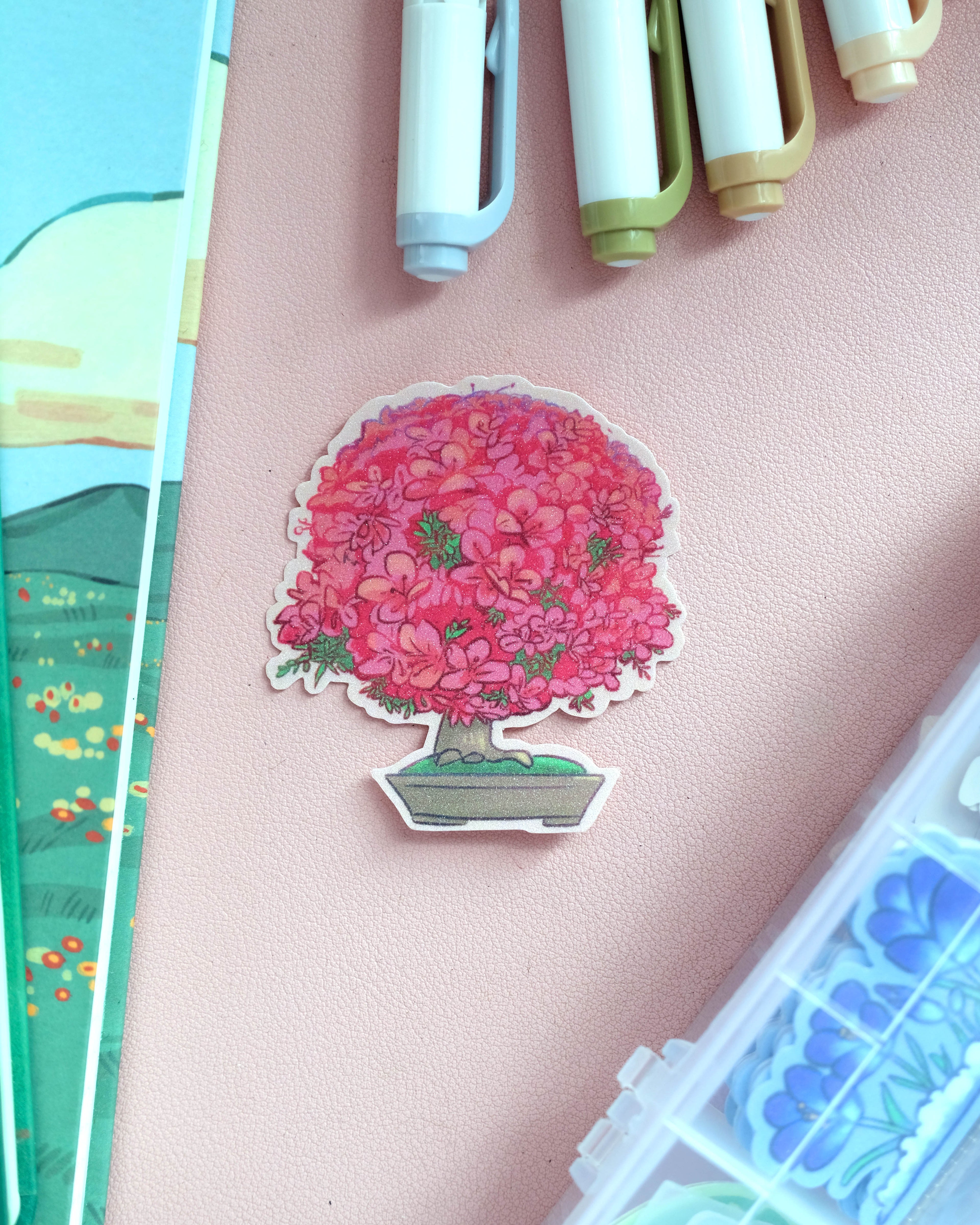 Vinyl Sticker - Azaleas