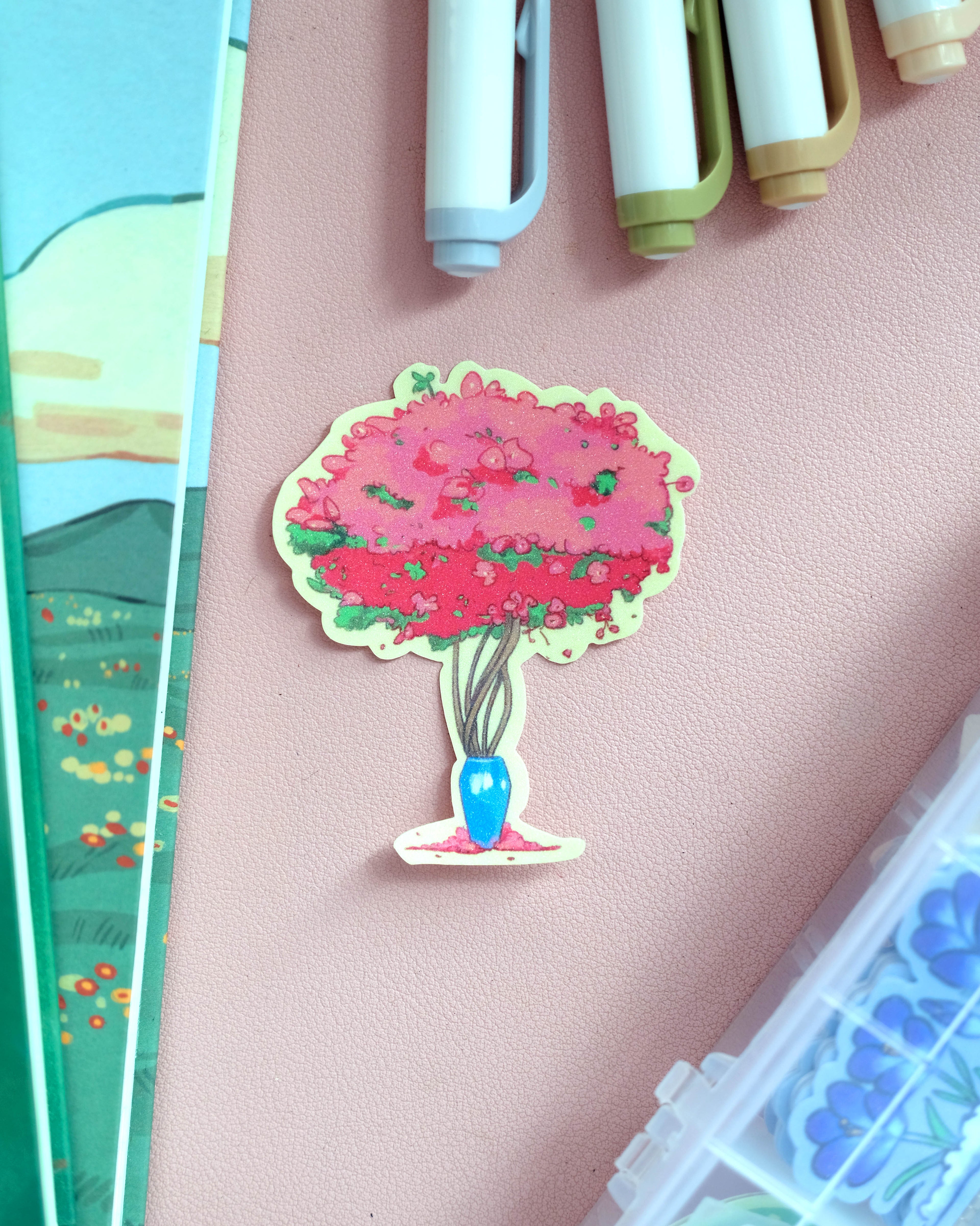 Vinyl Sticker - Bougainvillea