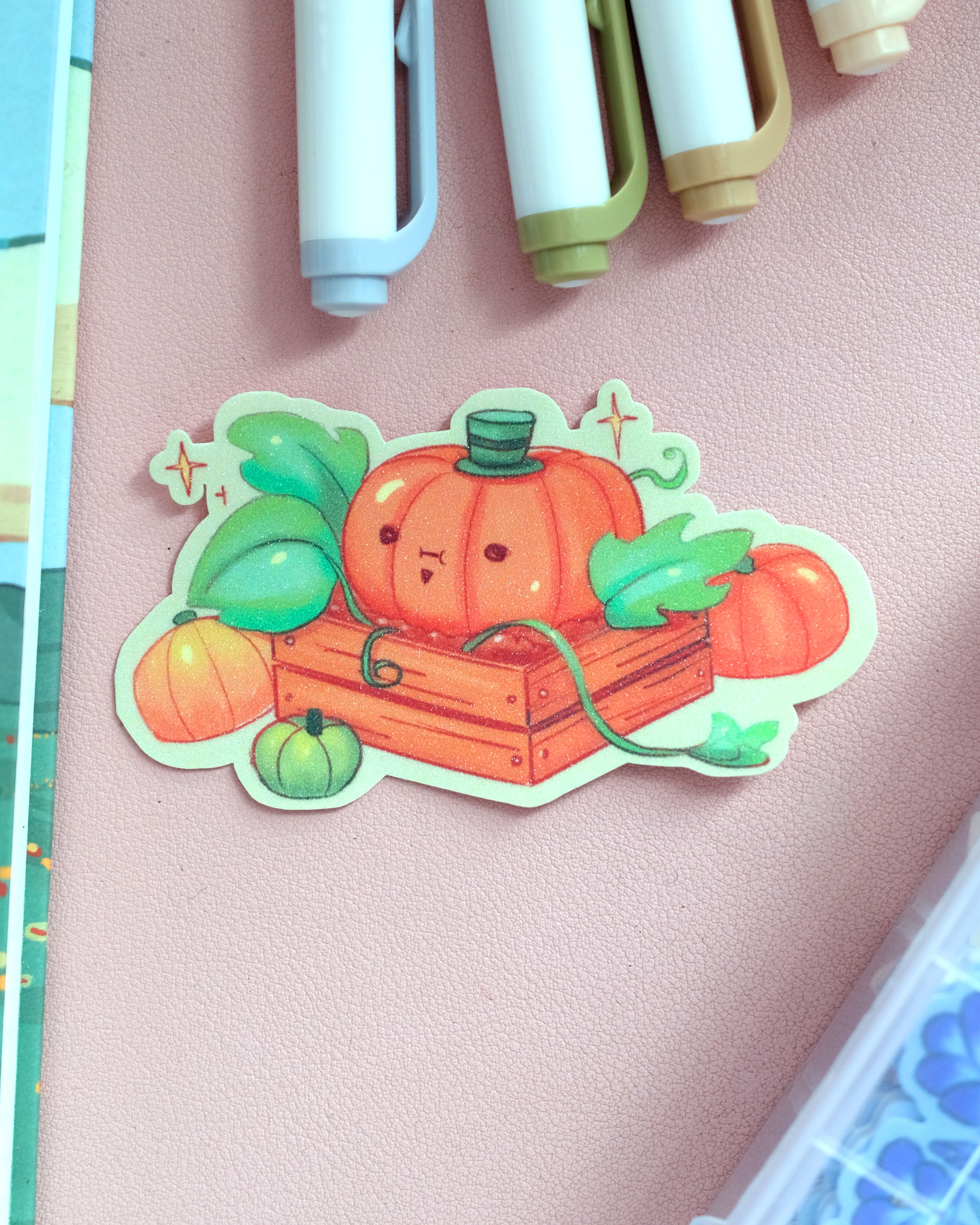 Vinyl Sticker - Pumpkin Patch