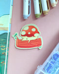 Vinyl Sticker - Mushhog's Log