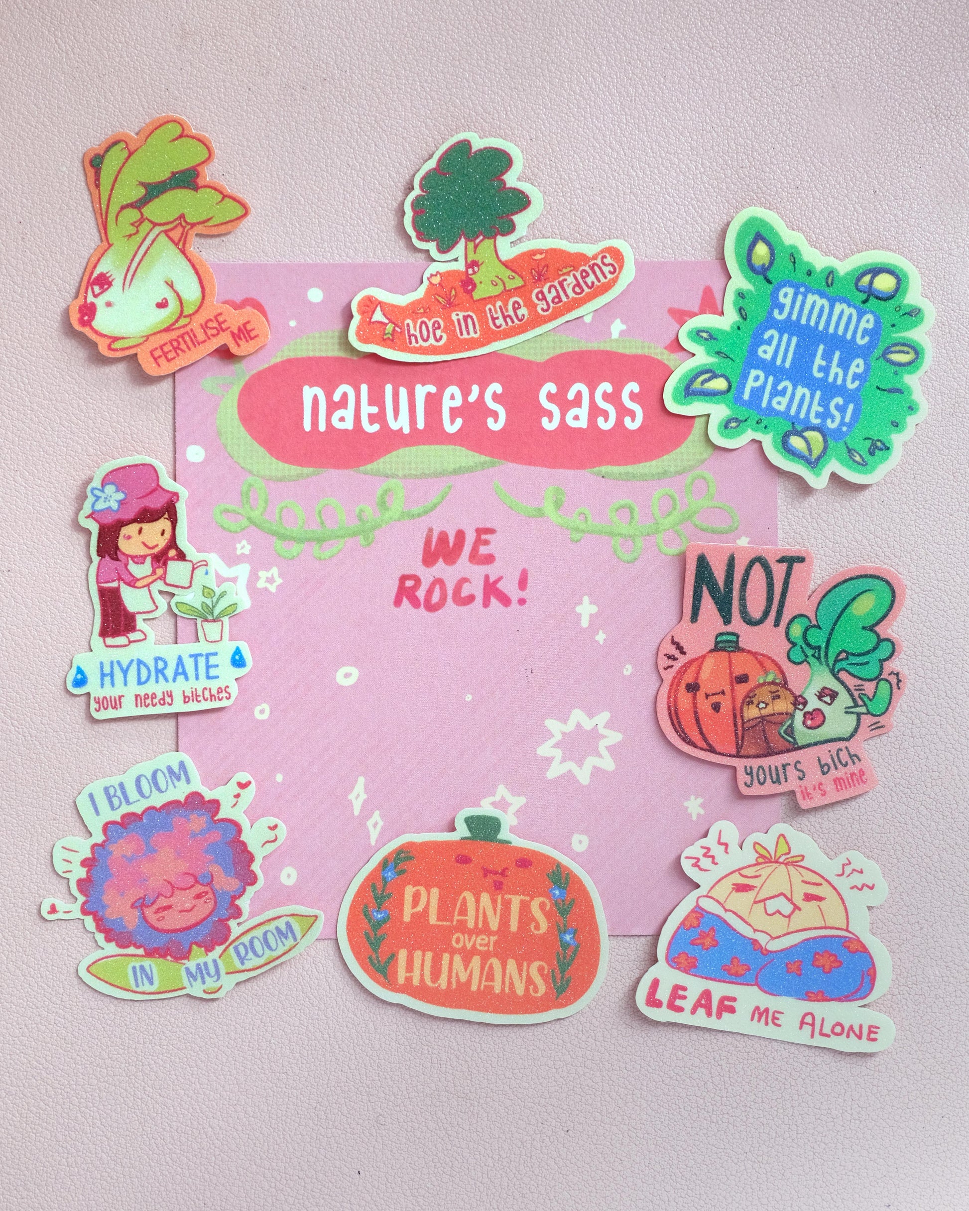 Sticker Pack - Nature's Sass