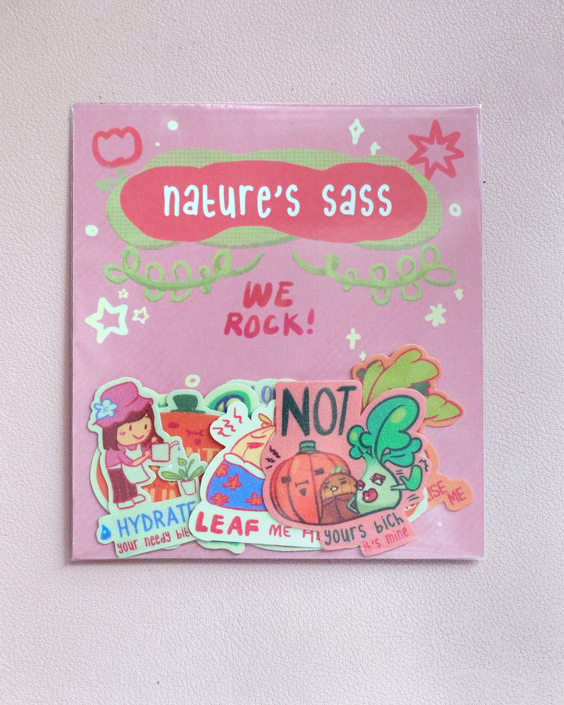 Sticker Pack - Nature's Sass