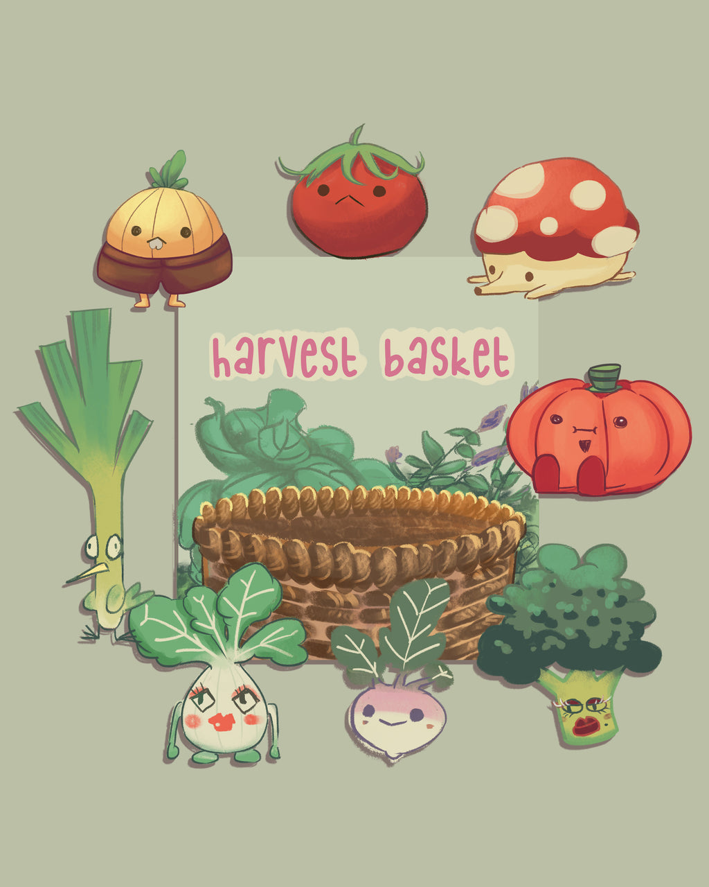 Sticker Pack - Harvest Basket