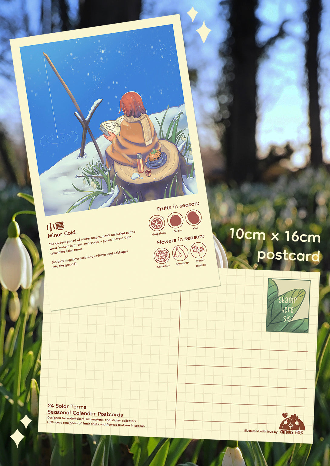 Postcard - Winter Fishing