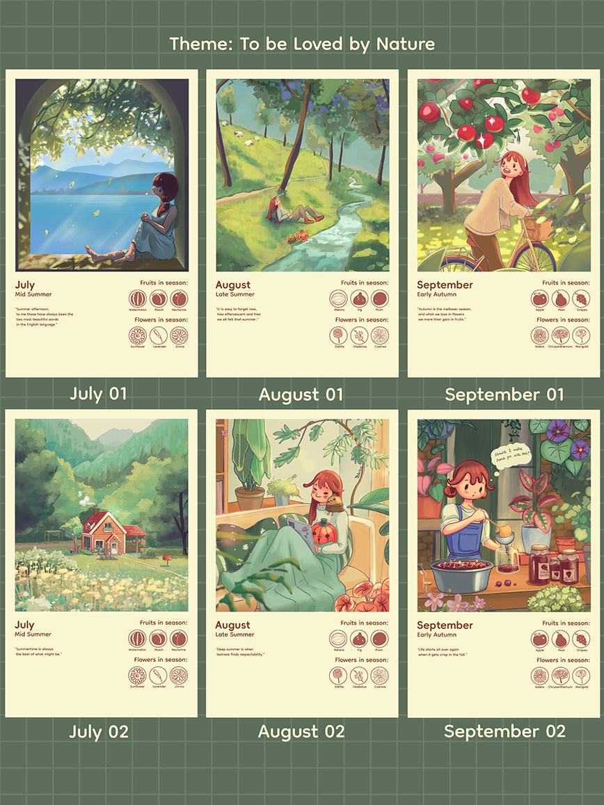 2027 Calendar - Multipurpose with Wooden Stand