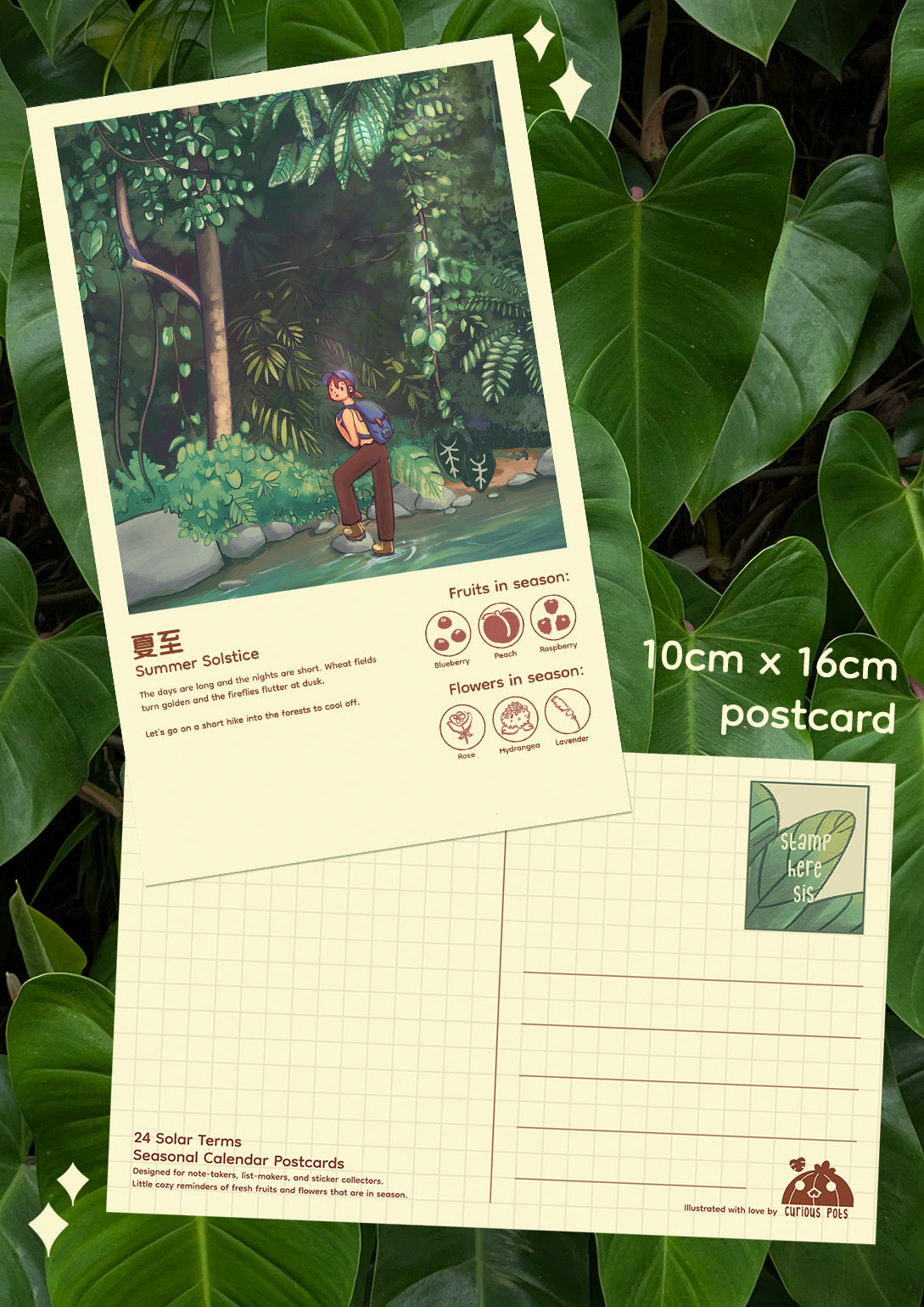 Layla Postcard - Forest Adventures