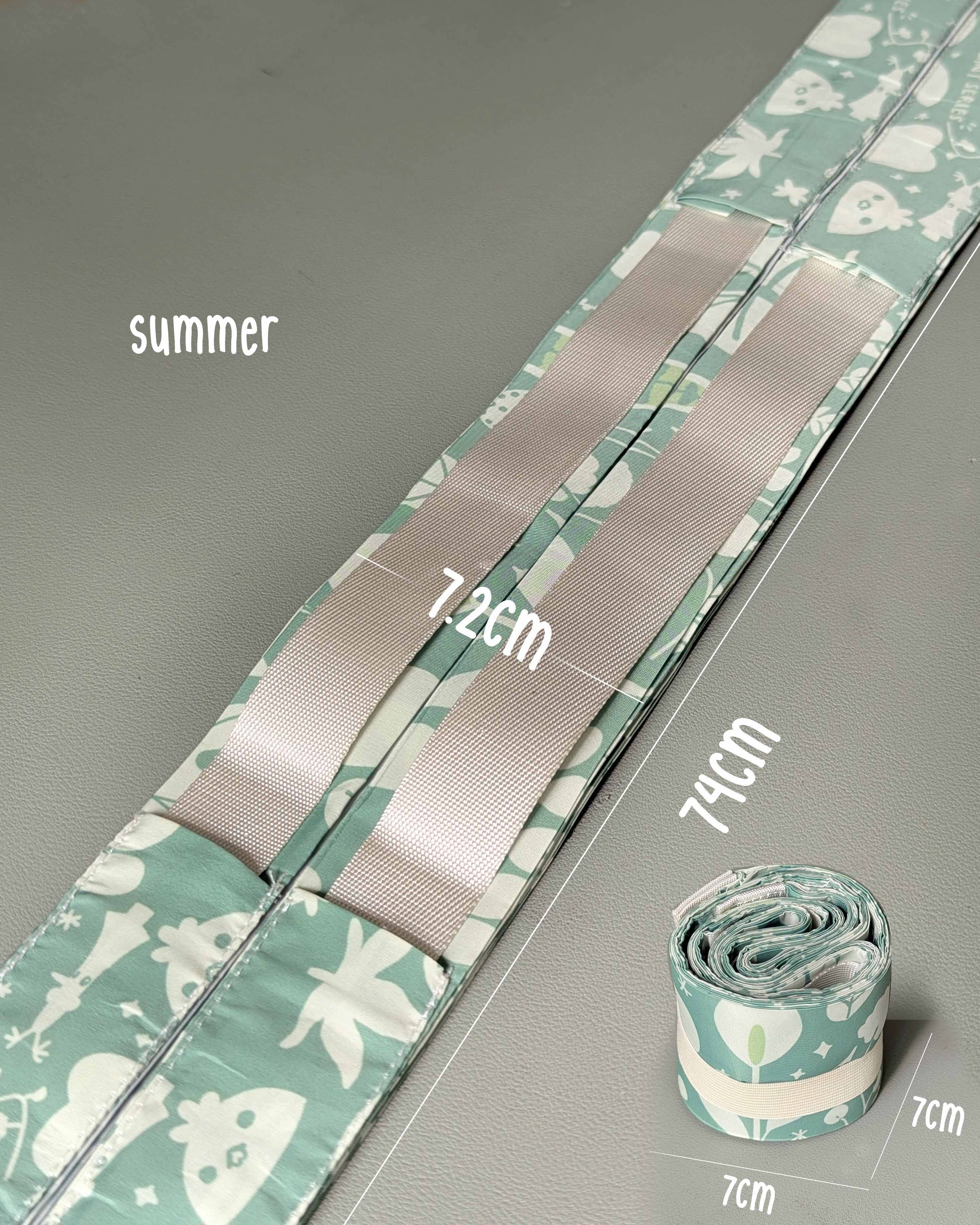 Cozy "One-Snap" Compact Bag: Fold it in One Go! - Spring & Summer