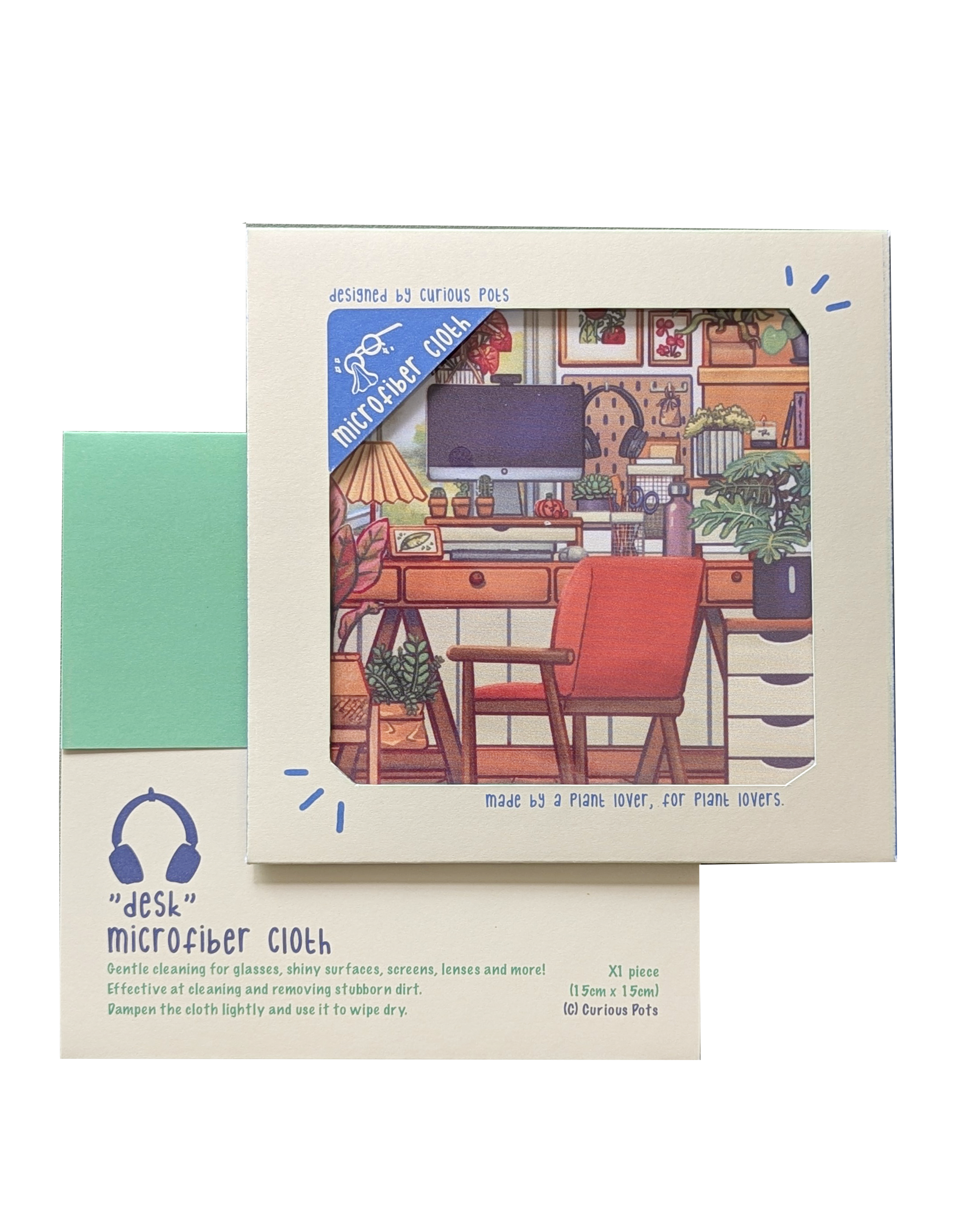 Multipurpose Microfiber Cloth / Lens Cloth - Desk