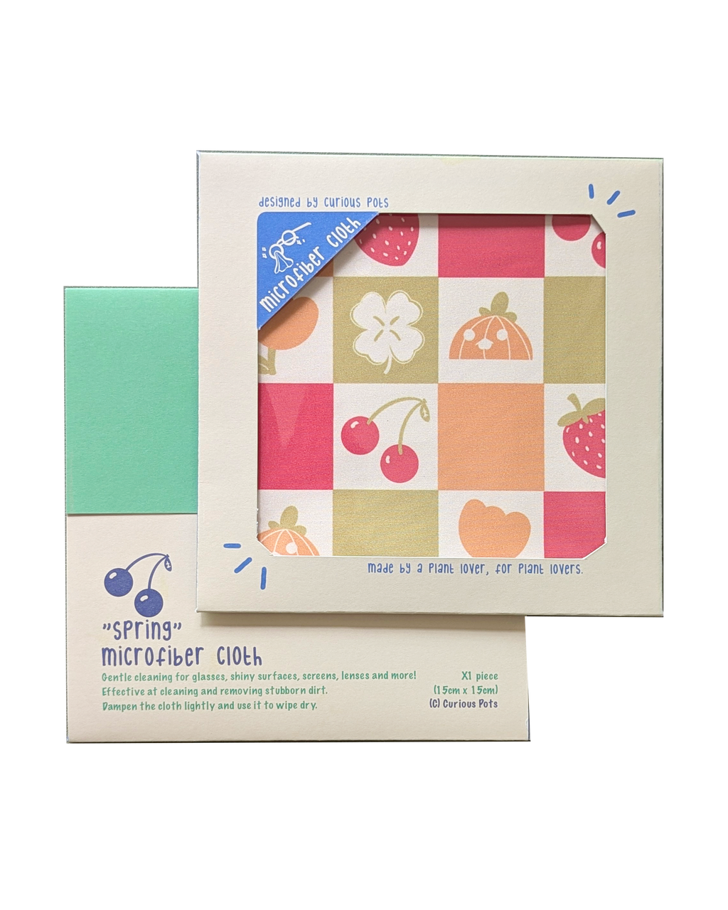 Multipurpose Microfiber Cloth / Lens Cloth - Spring