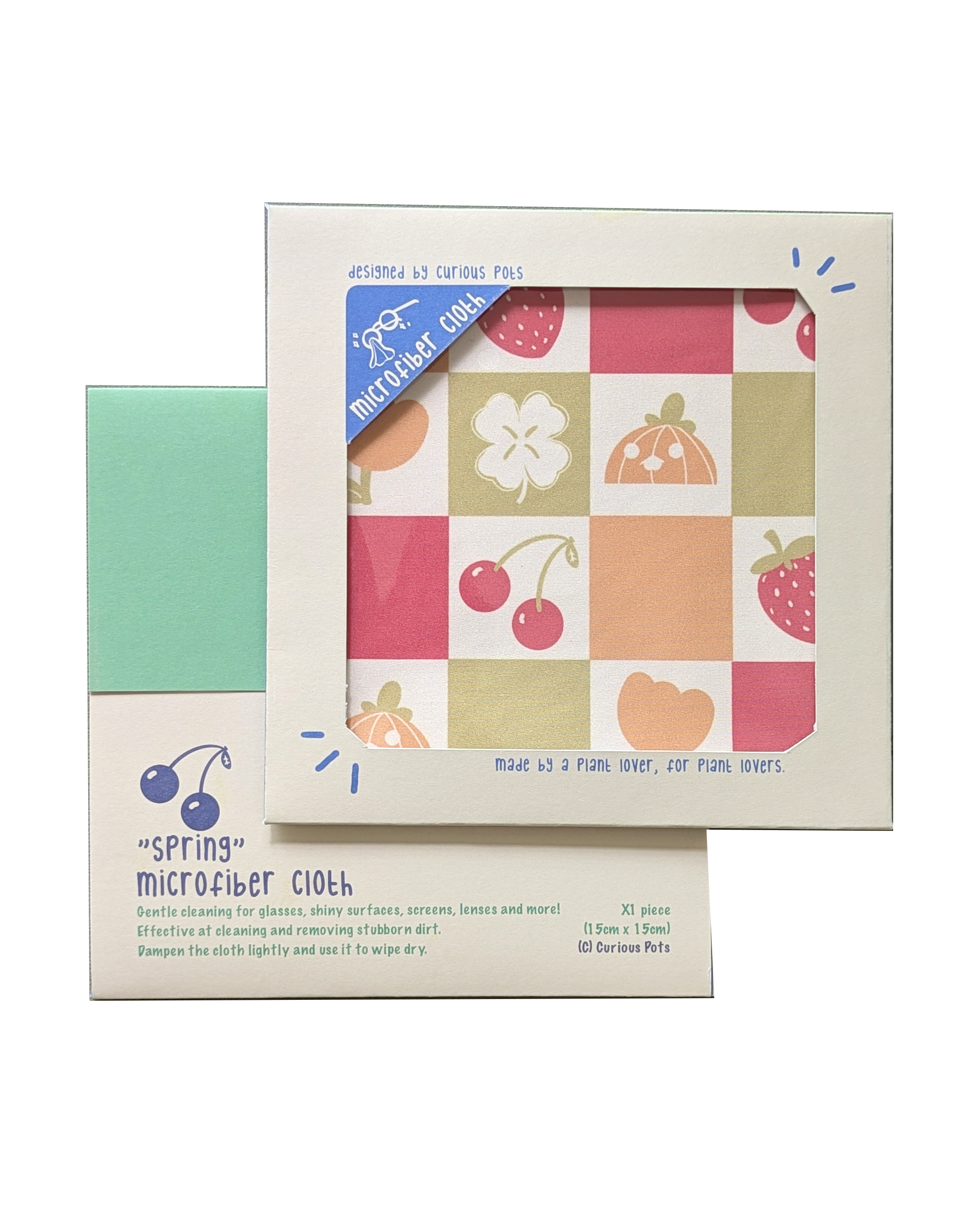 Multipurpose Microfiber Cloth / Lens Cloth - Spring