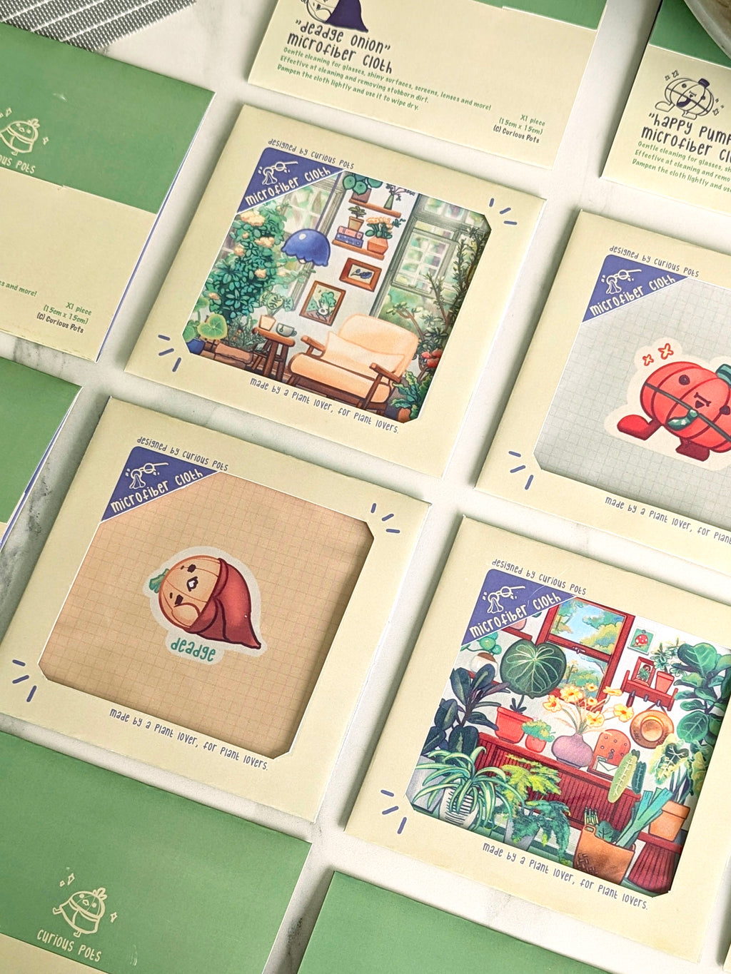 Multipurpose Microfiber Cloth / Lens Cloth - Deadge Onion