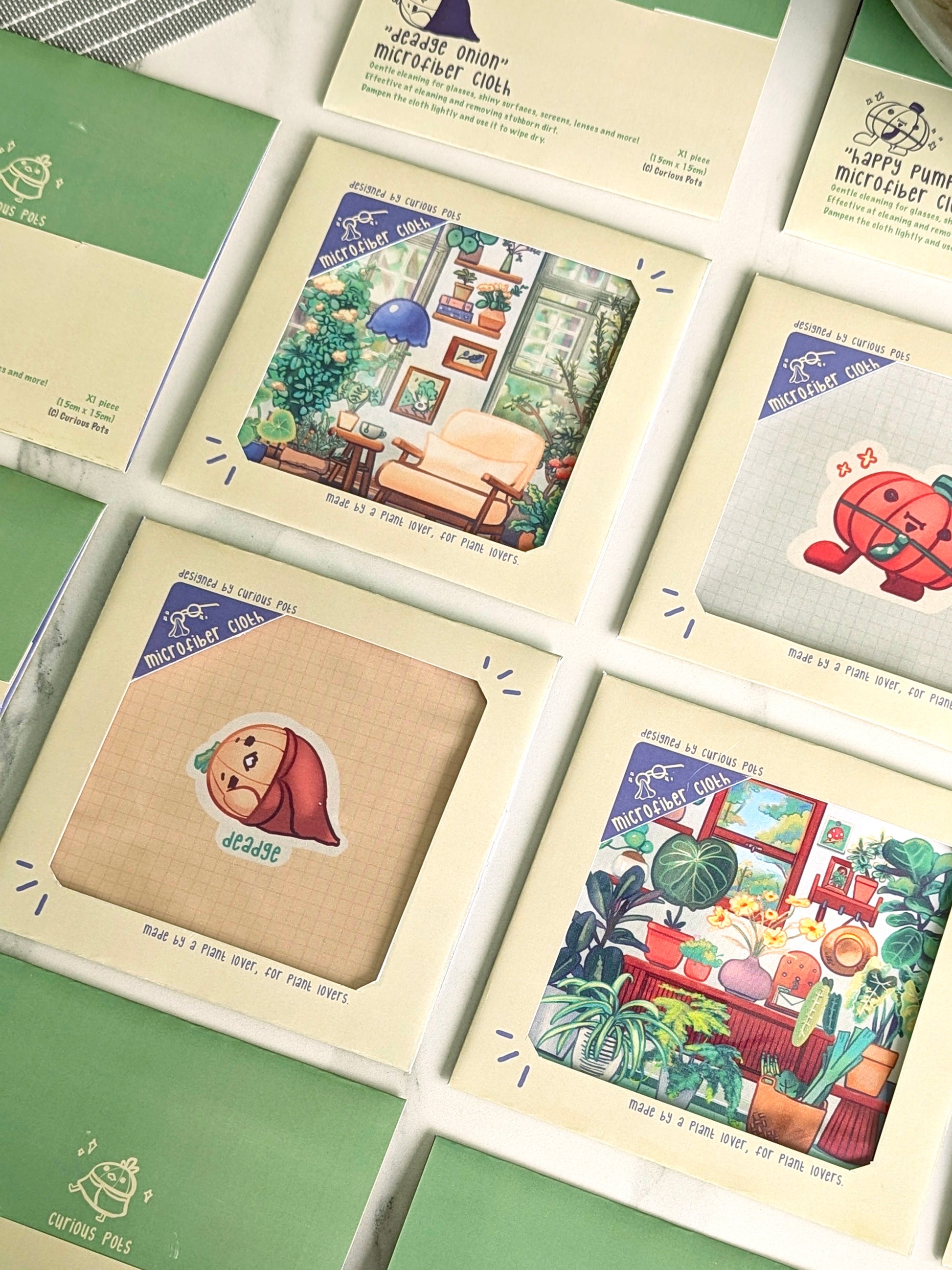 Multipurpose Microfiber Cloth / Lens Cloth - Deadge Onion