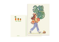 Postcard - Monstera