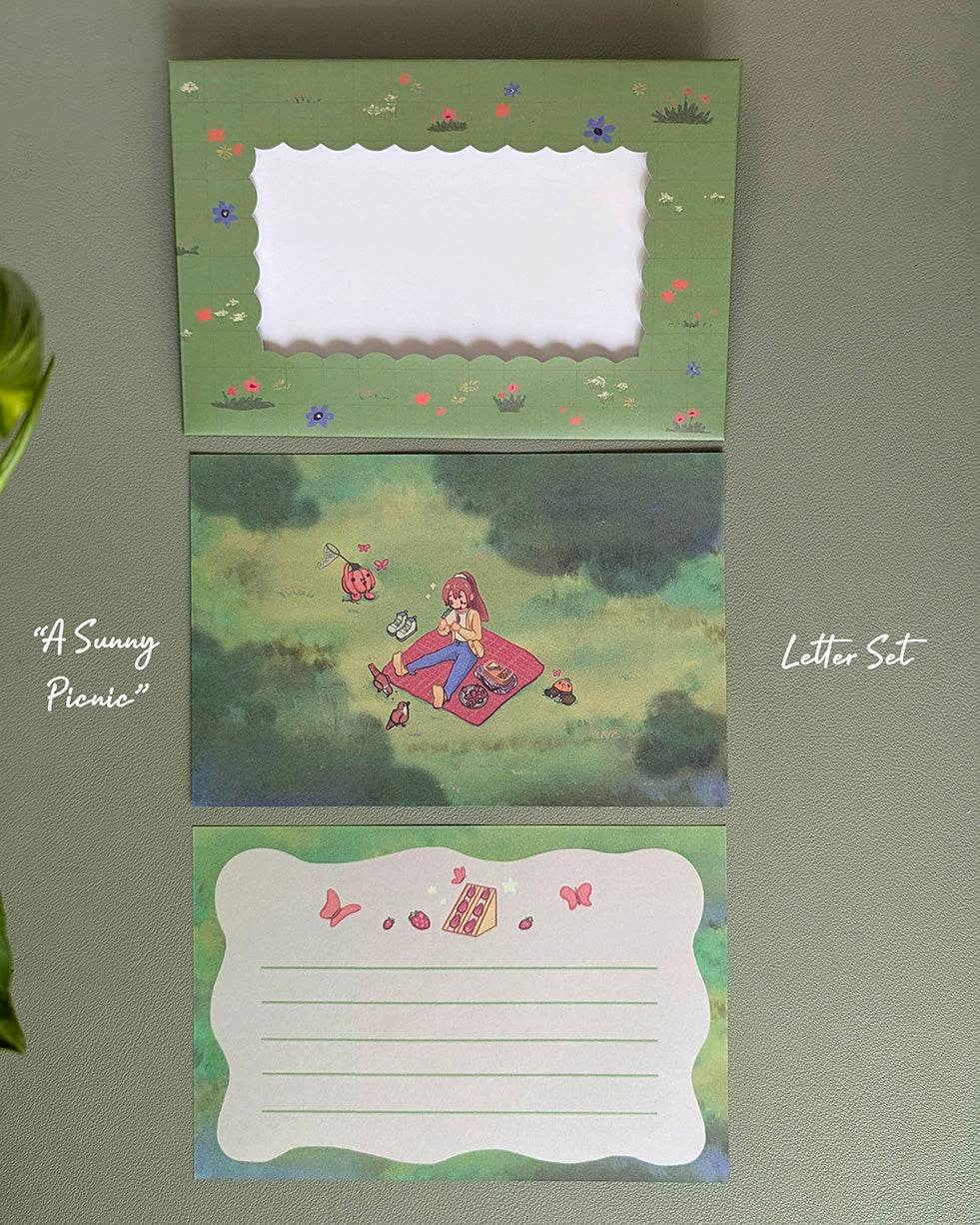 Letter Set - A Sunny Picnic
