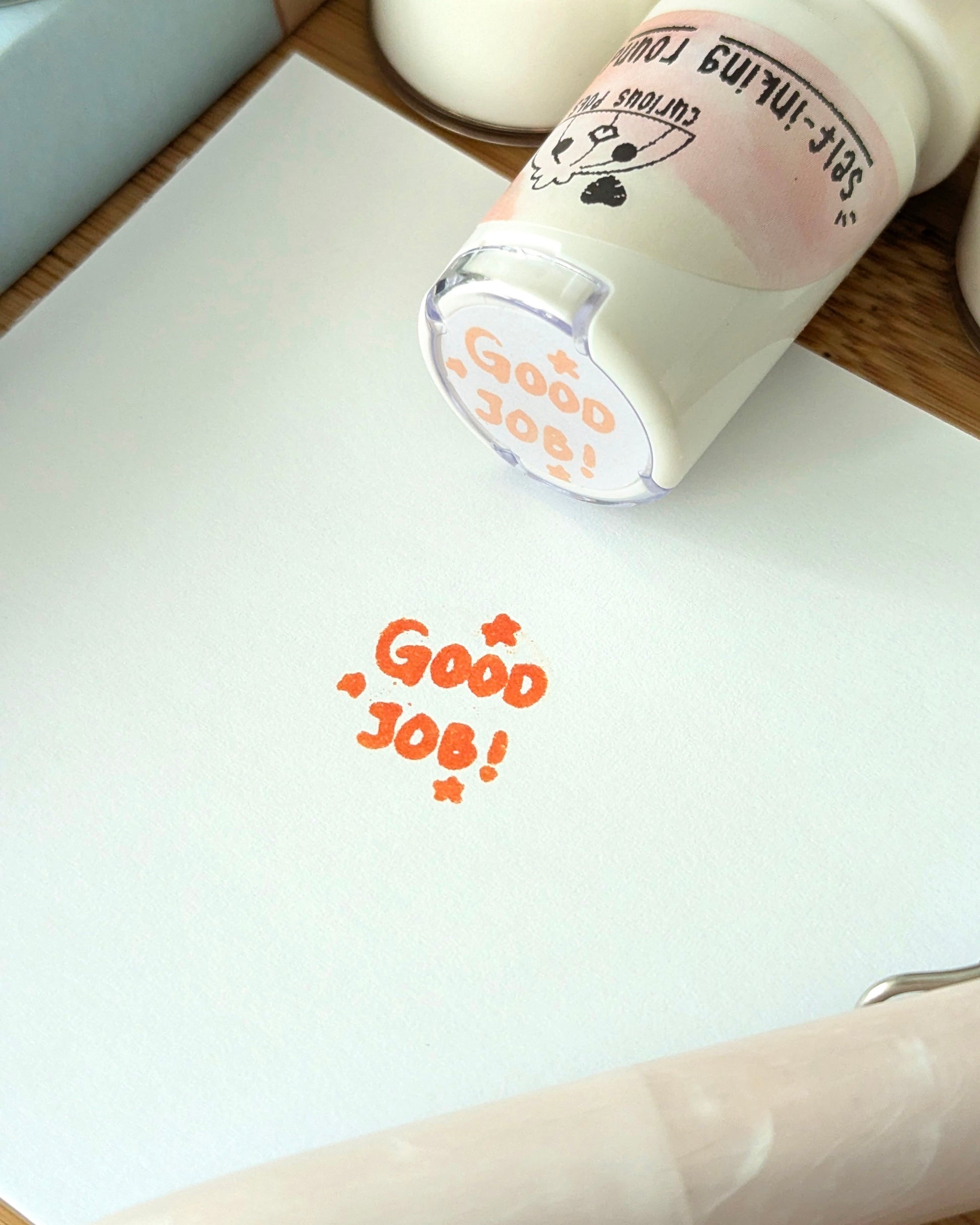 Self-inking Chops - Positive Vibes