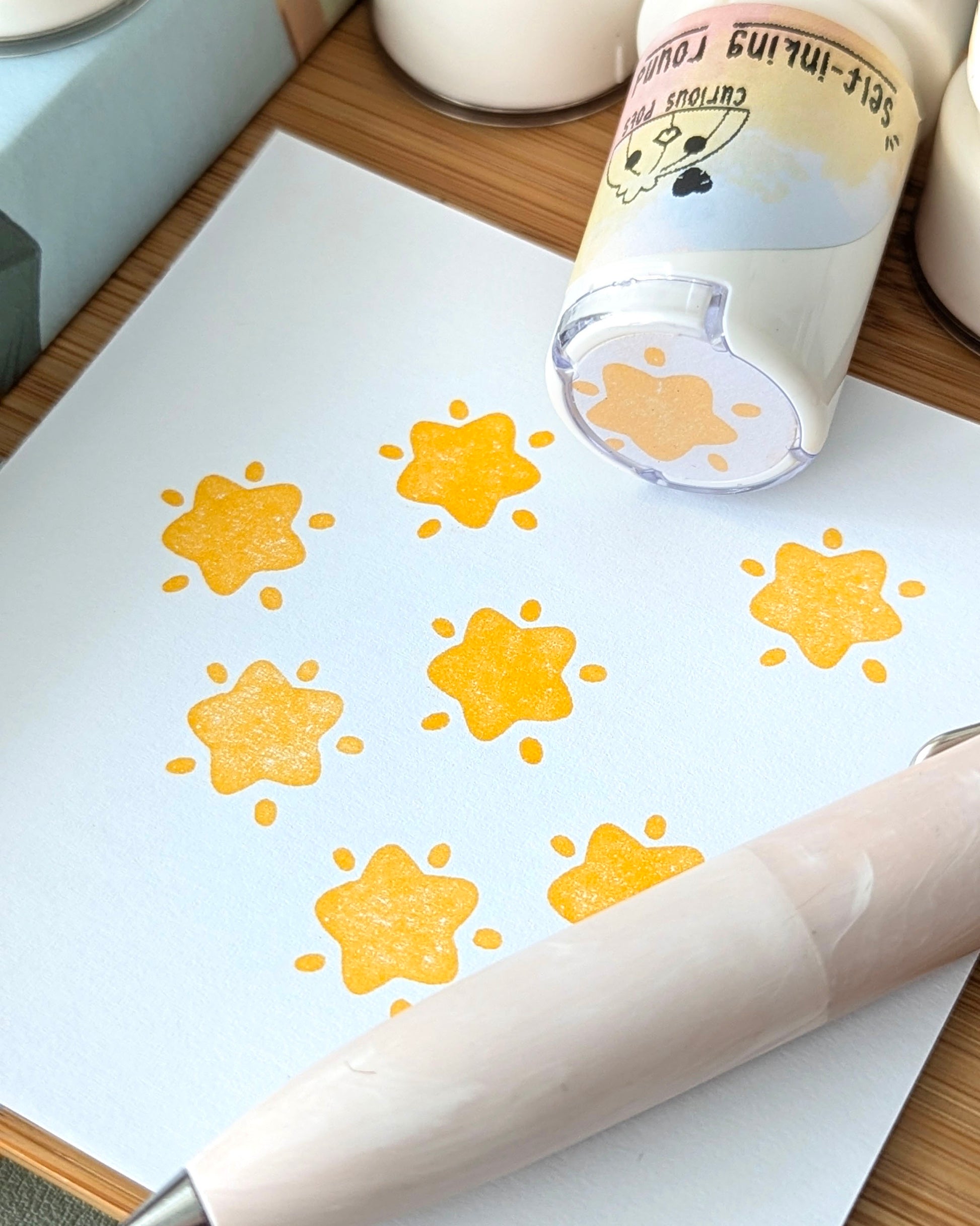 Self-inking Chops - Positive Vibes