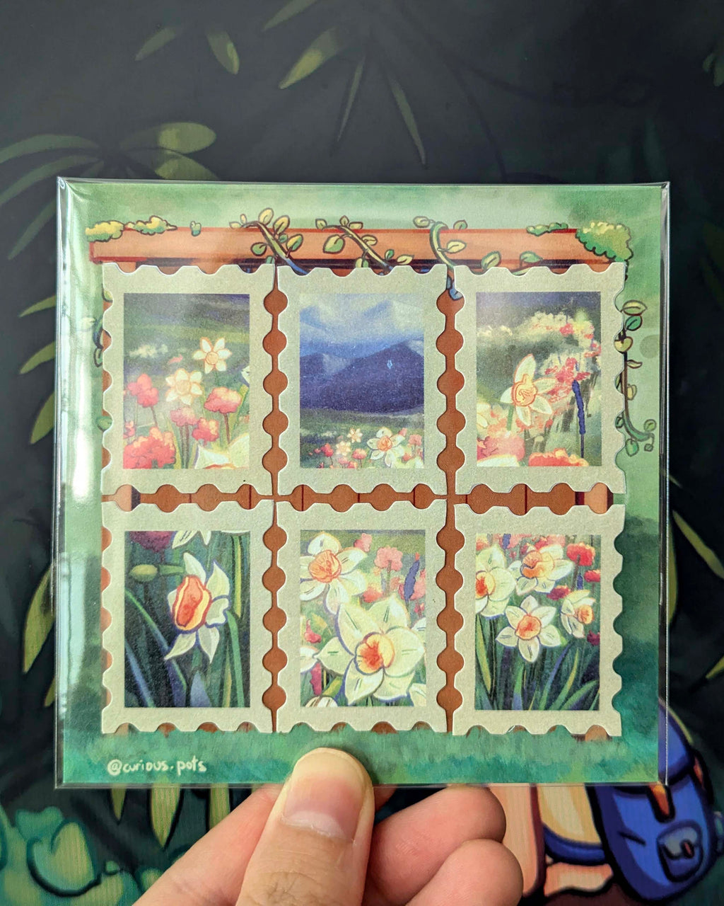 Stamp Sticker Pack - Daffodils