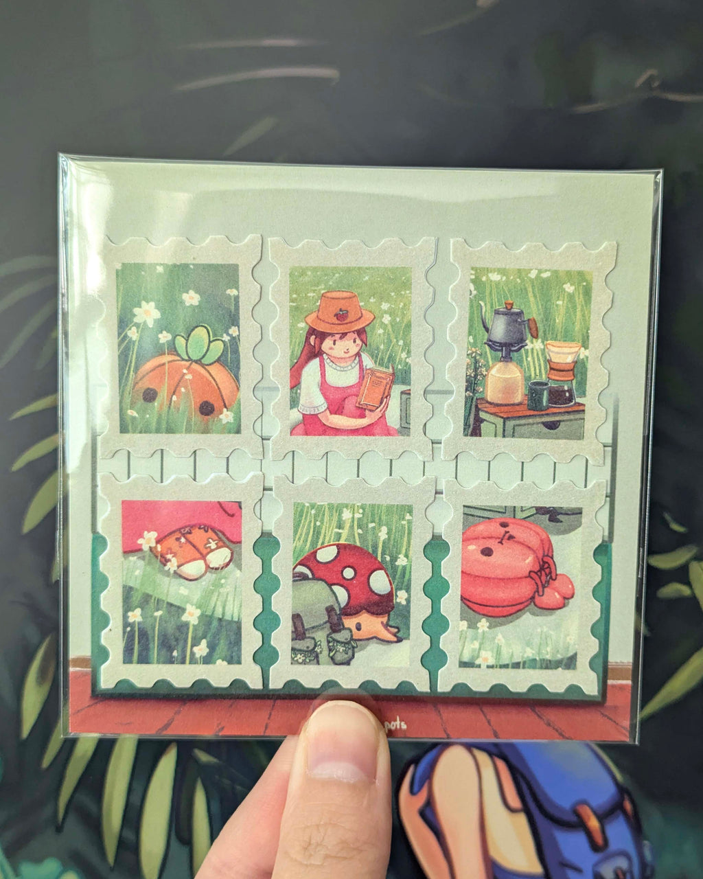 Stamp Sticker Pack - Daisy Fields