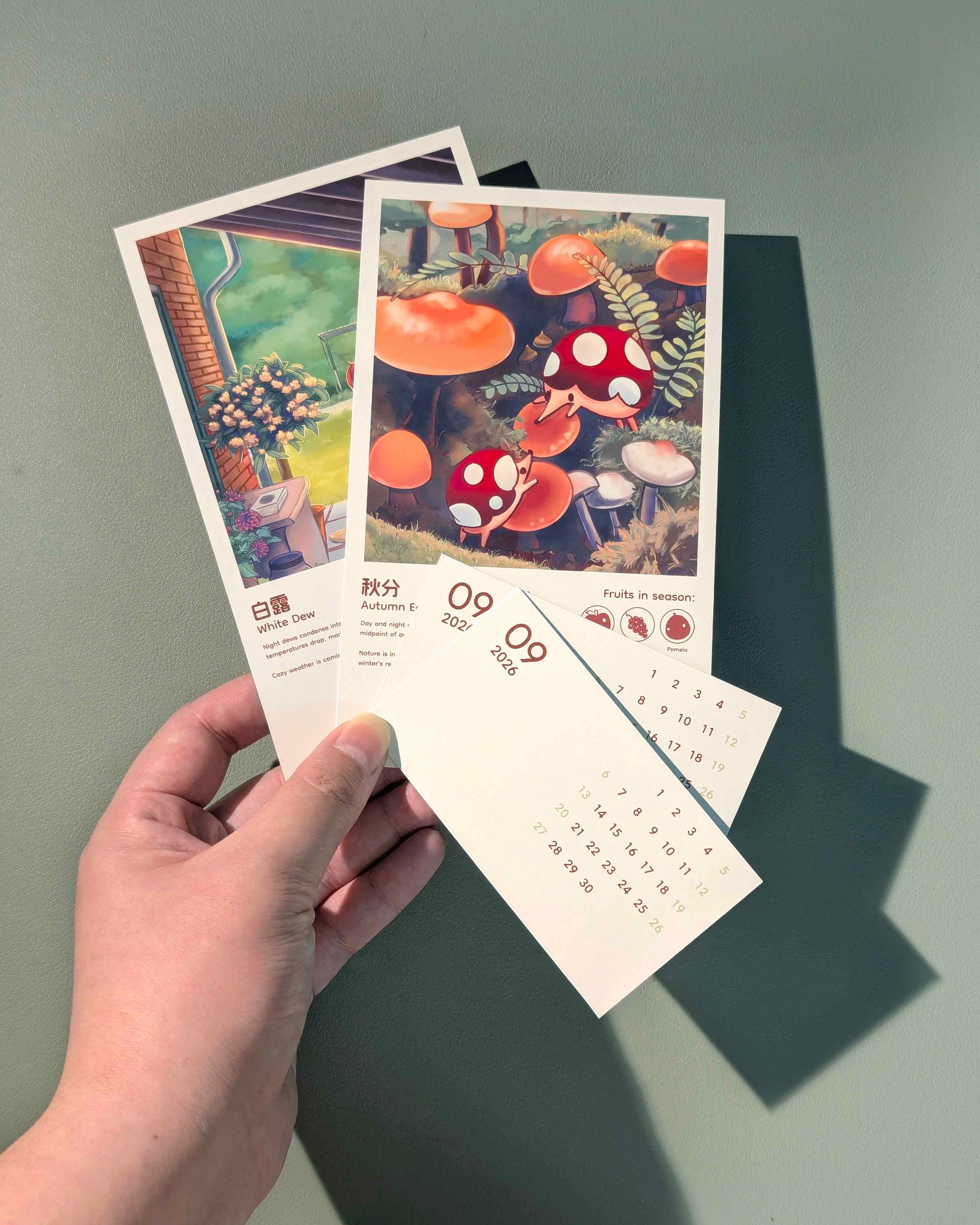 24 Solar Terms 2026 Calendar - Multipurpose and Nature-inspired