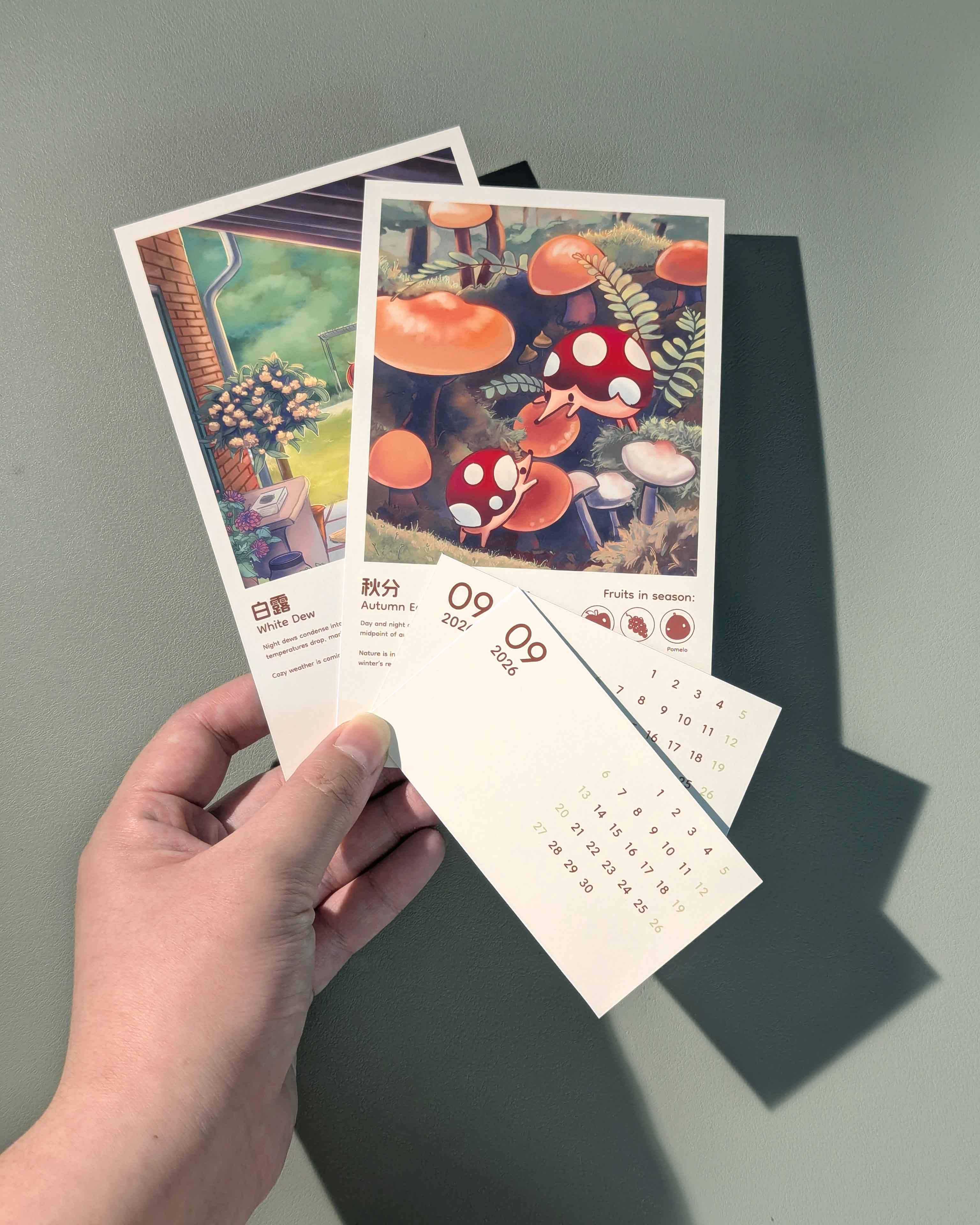24 Solar Terms 2026 Calendar - Multipurpose and Nature-inspired