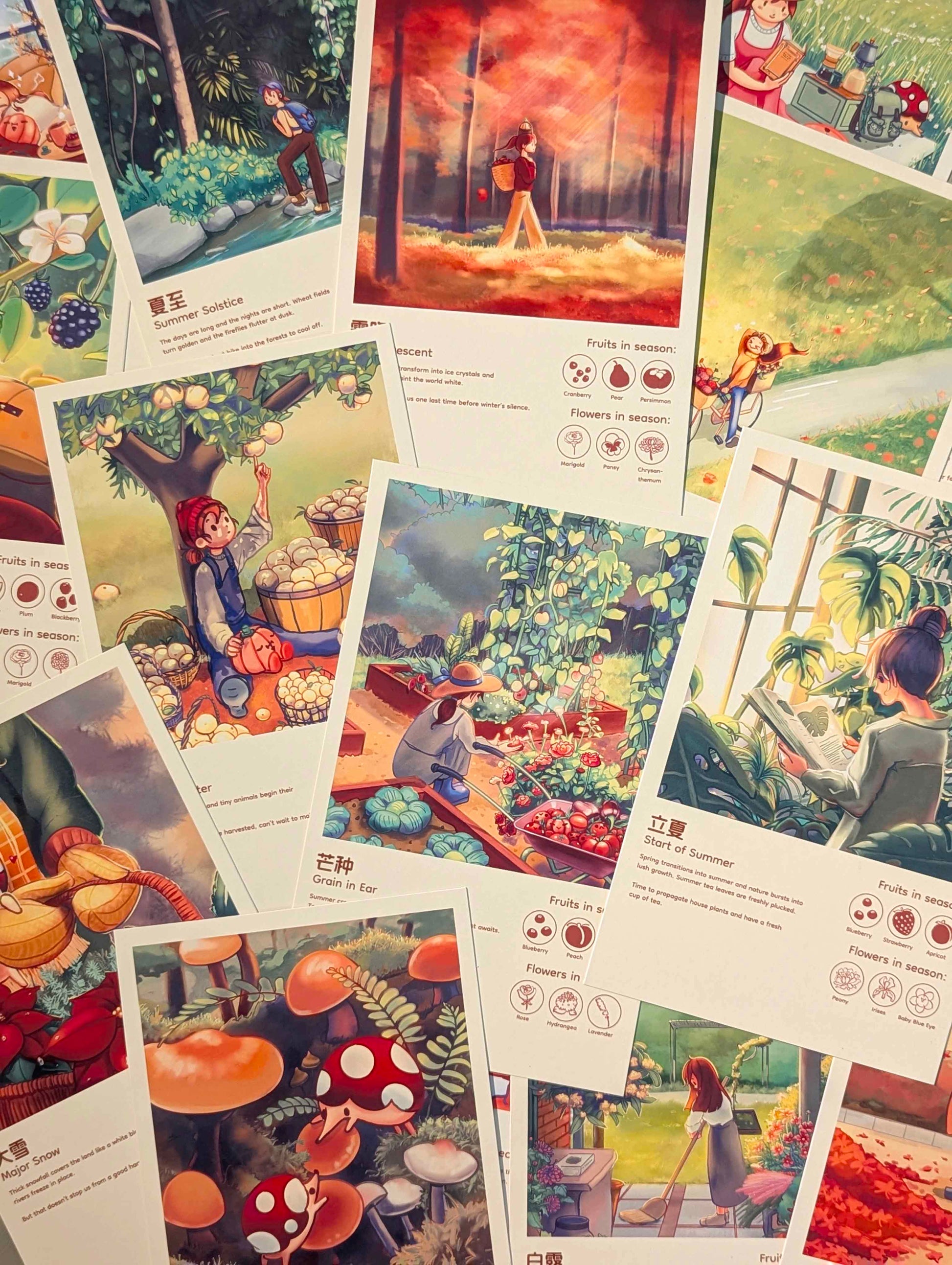 24 Solar Terms 2026 Calendar - Multipurpose and Nature-inspired