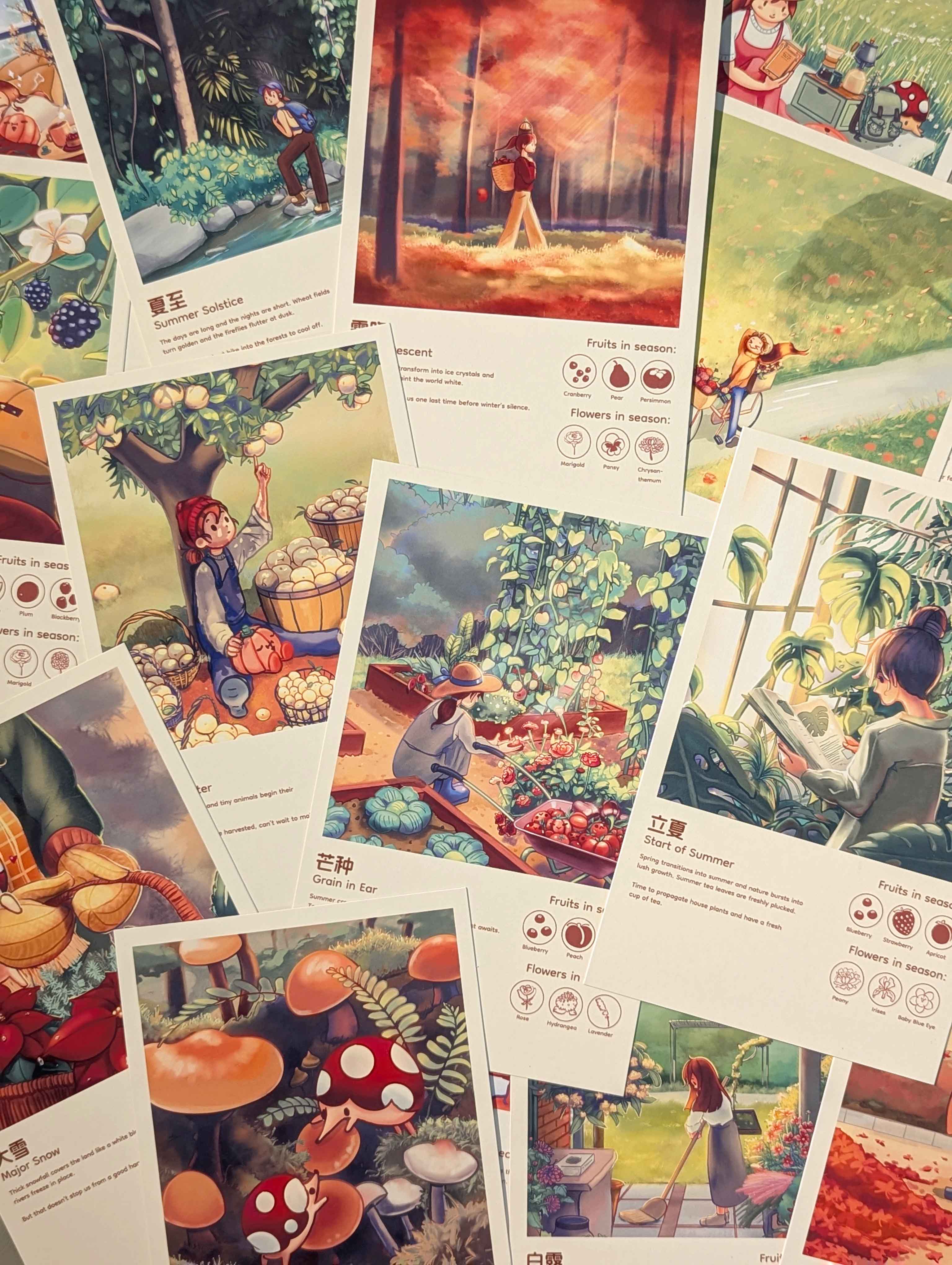 24 Solar Terms 2026 Calendar - Multipurpose and Nature-inspired