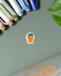 Vinyl Sticker Small - Sand Dollar Cactus