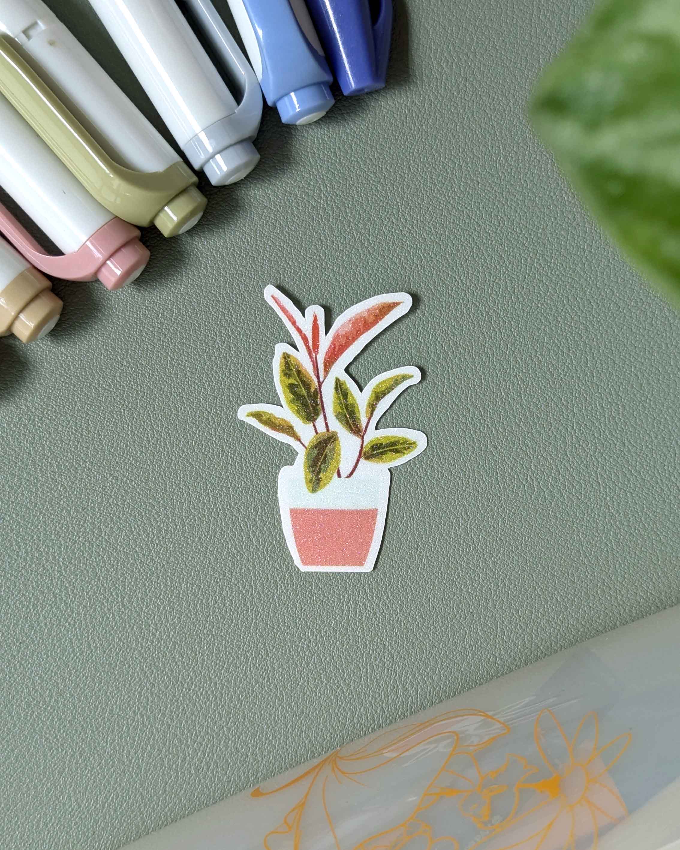 Vinyl Sticker - Rubber Plant