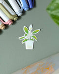Vinyl Sticker - Peace Lily