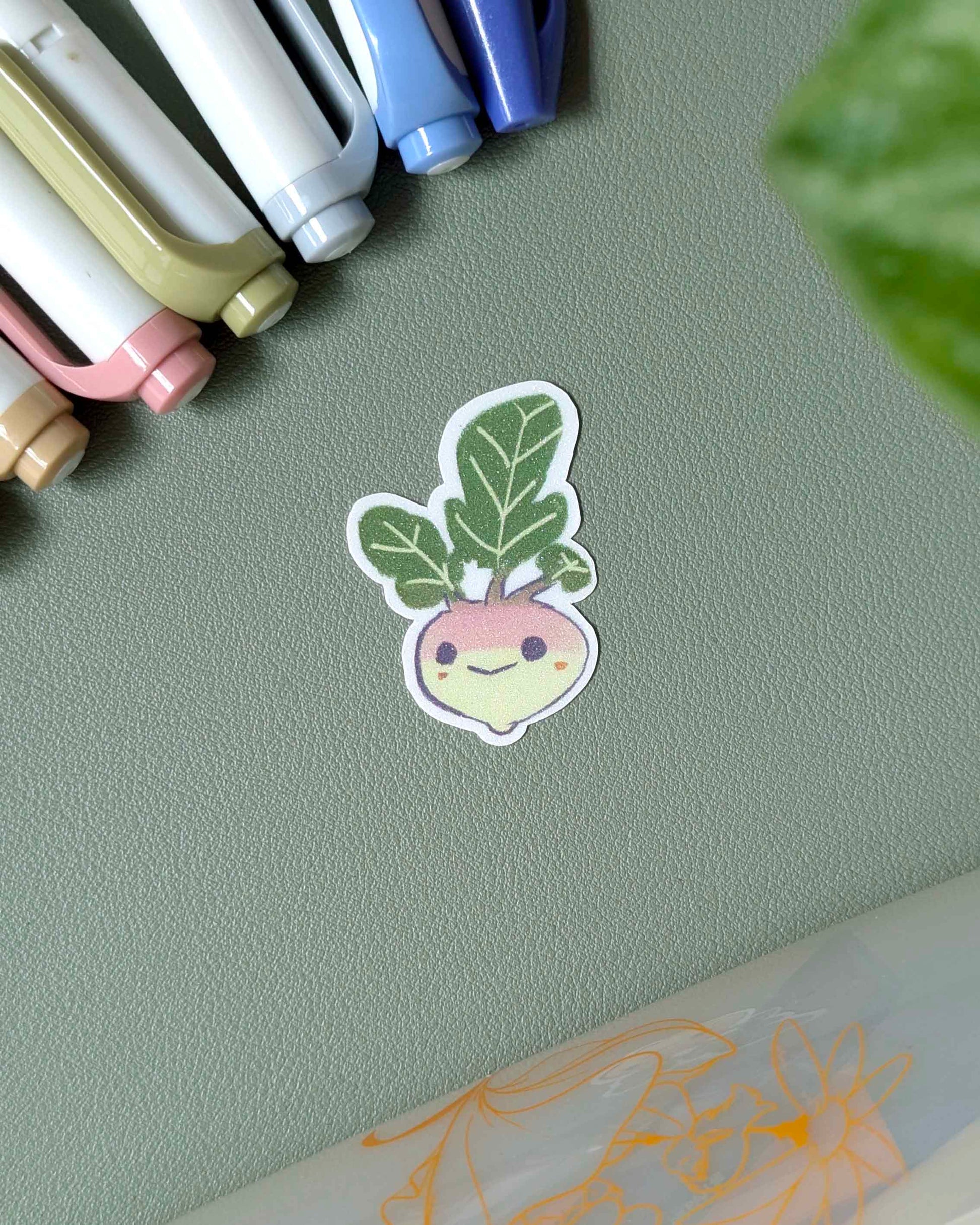 Plant Buddy Vinyl Sticker - Oddish