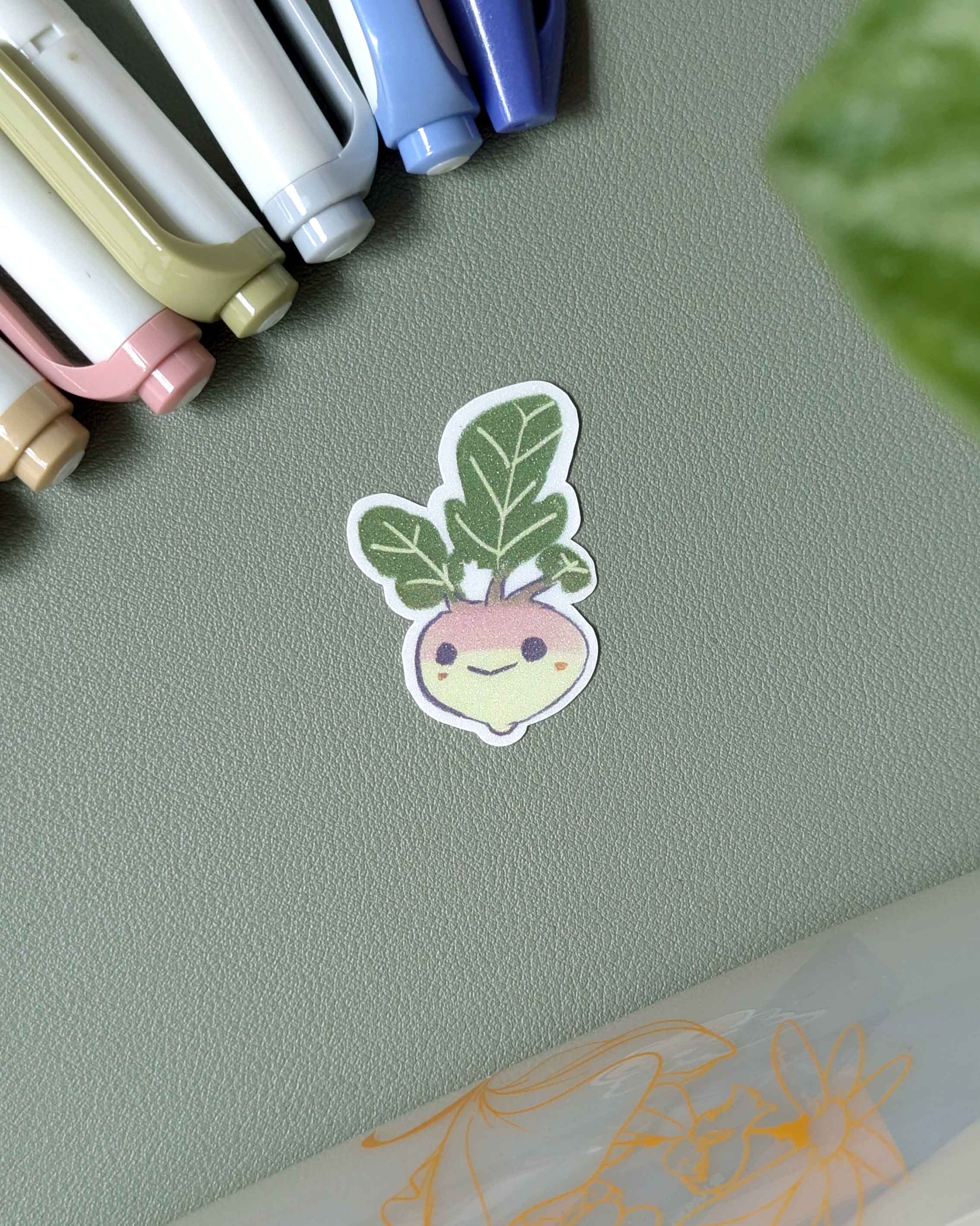 Plant Buddy Vinyl Sticker - Oddish