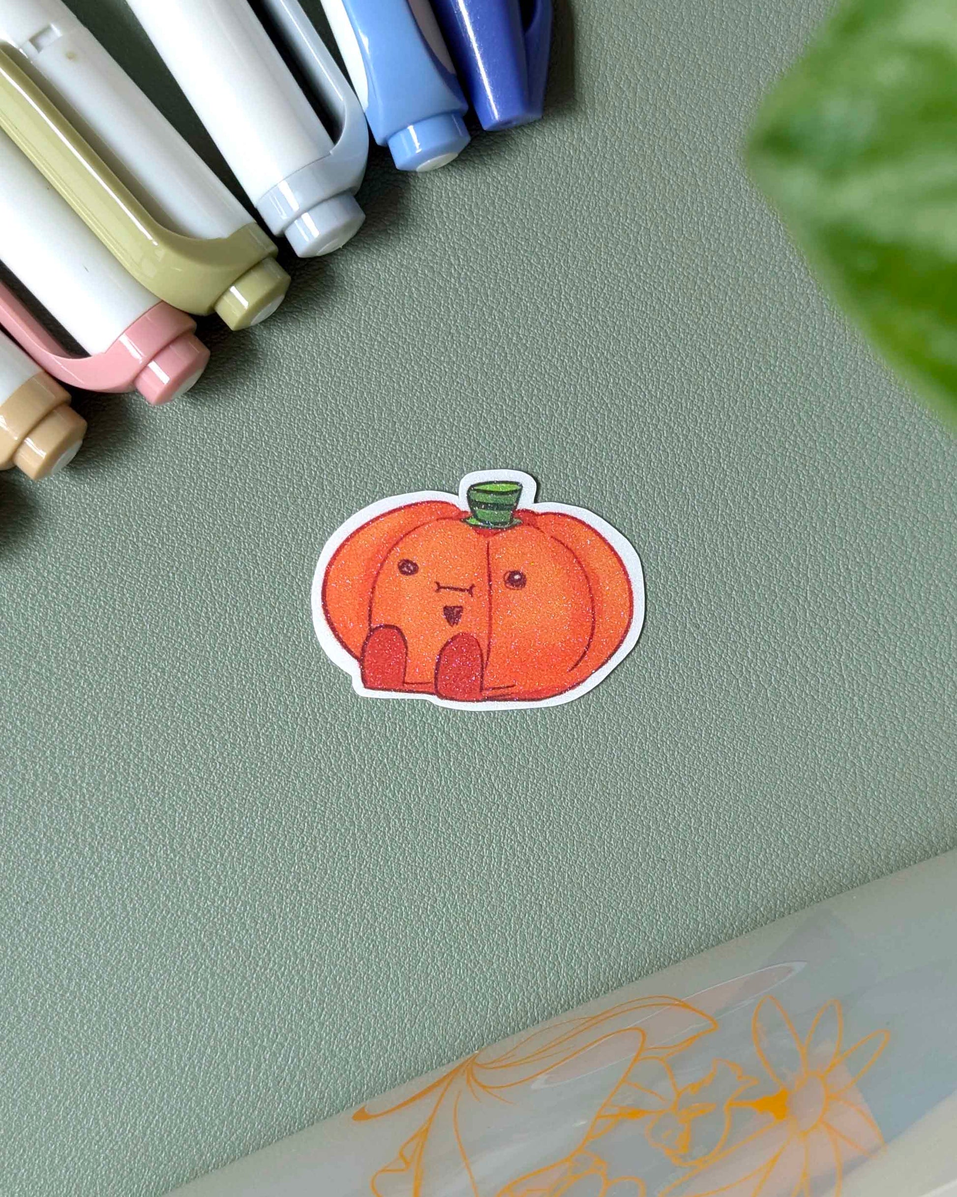 Plant Buddy Vinyl Sticker - Sir Pumpkens