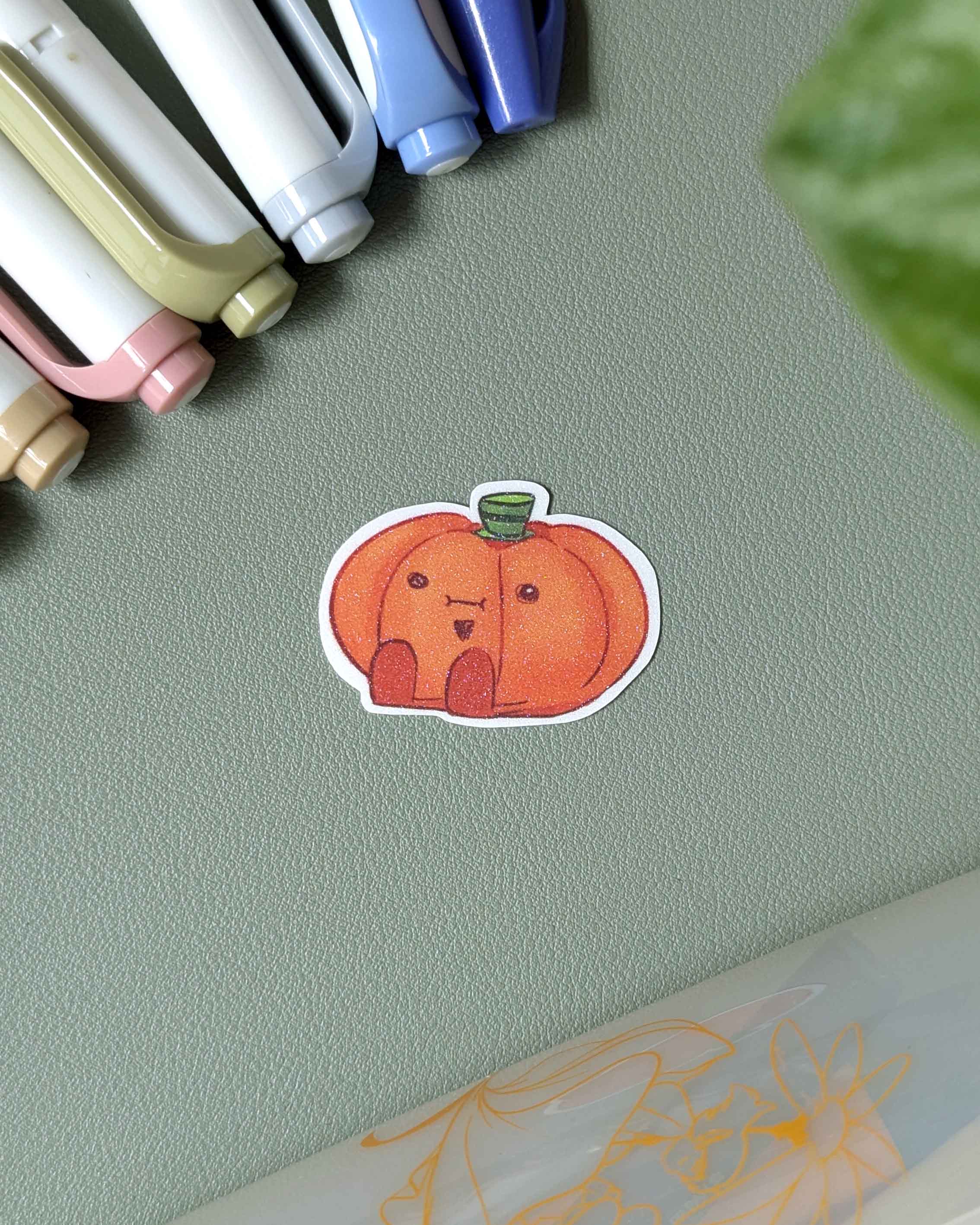 Plant Buddy Vinyl Sticker - Sir Pumpkens