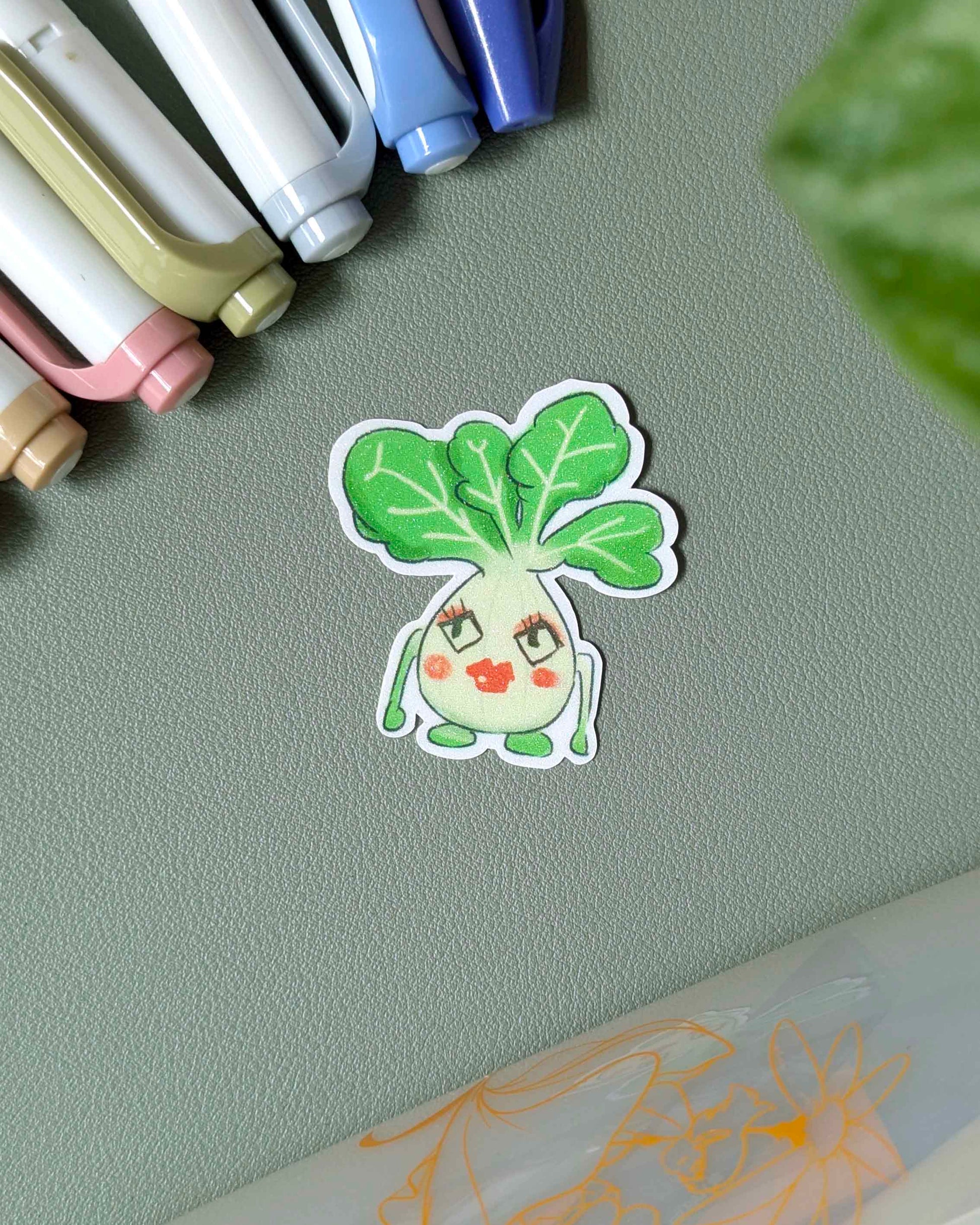 Plant Buddy Vinyl Sticker - Bok Hay/Bok Choy