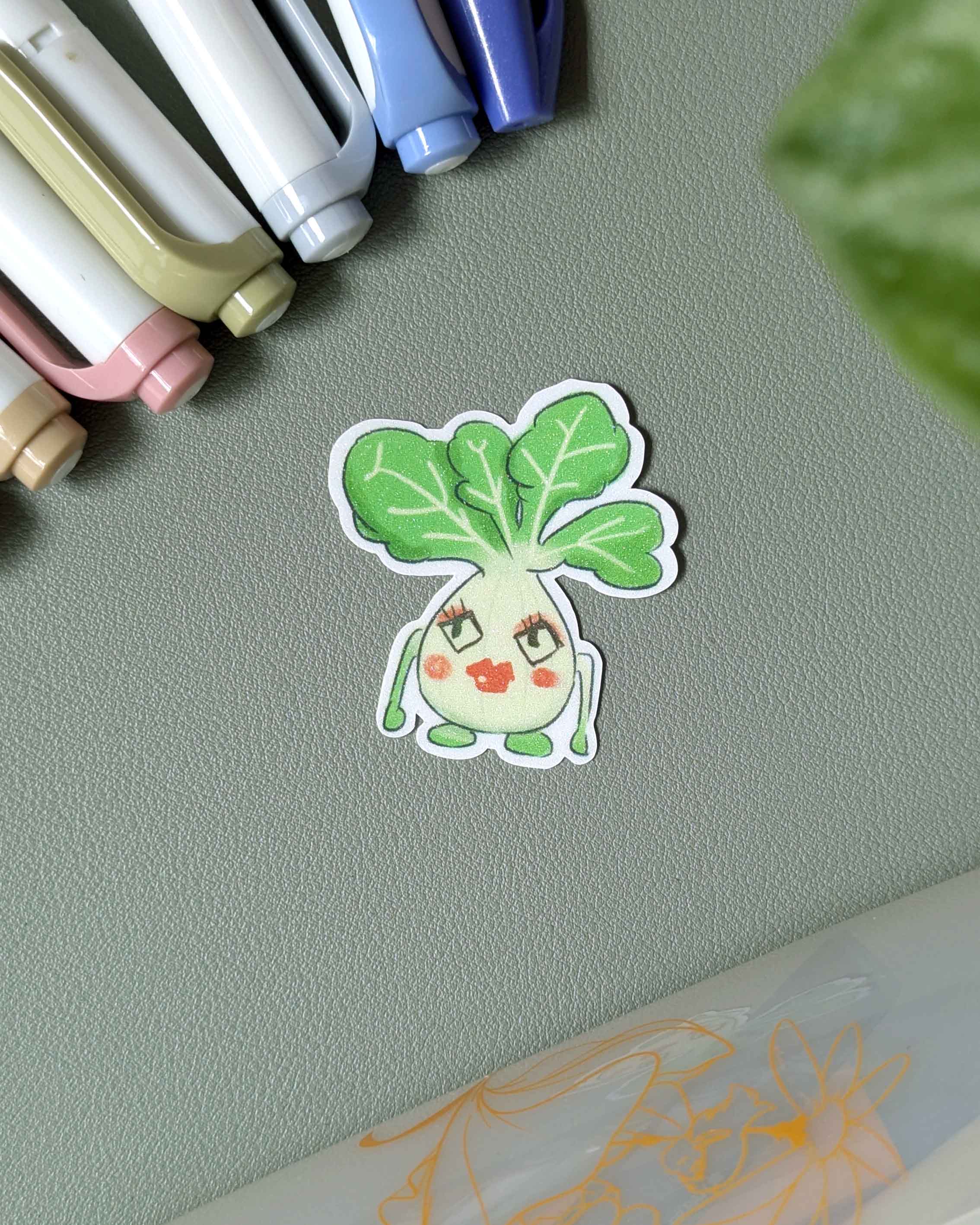 Plant Buddy Vinyl Sticker - Bok Hay/Bok Choy