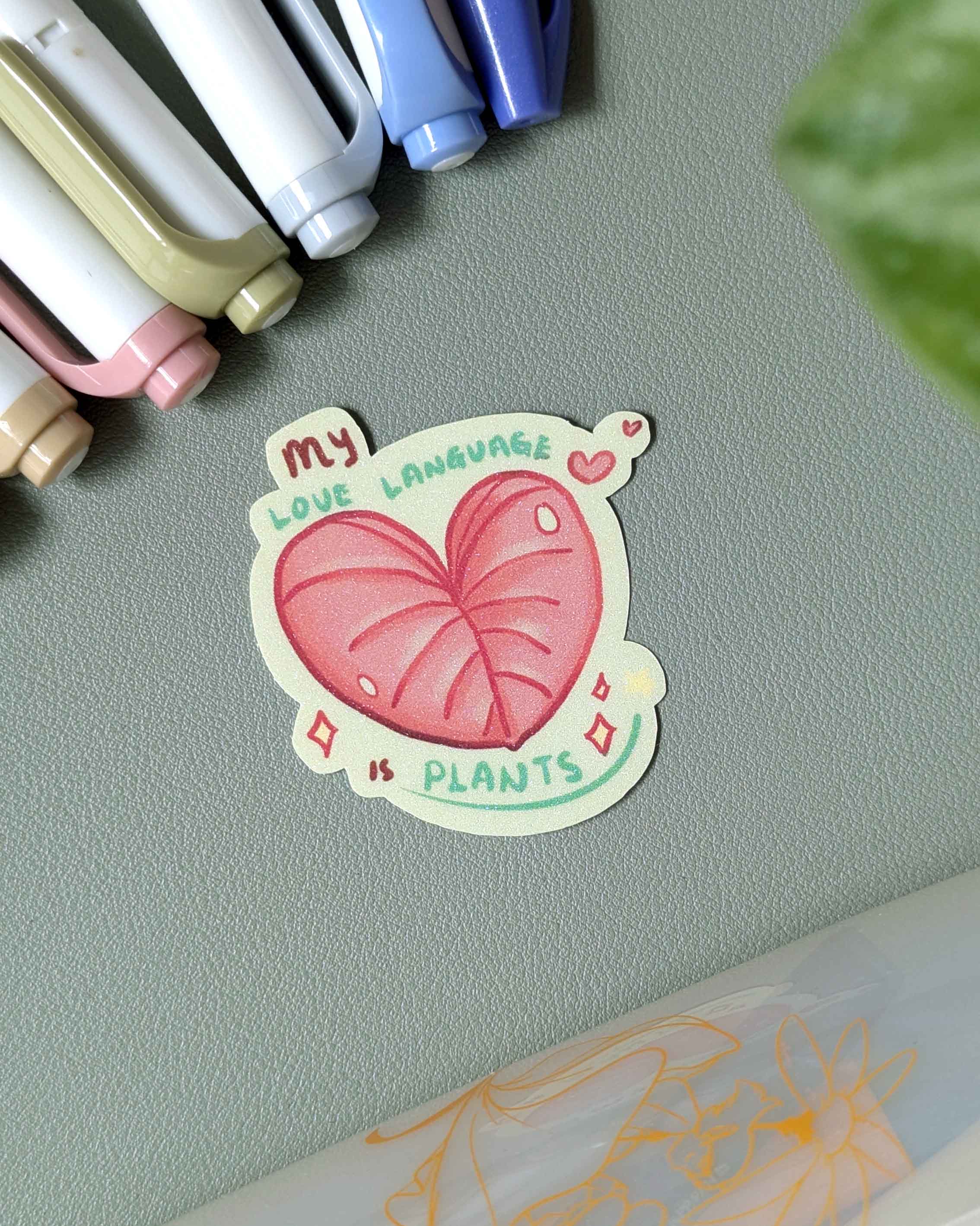 Vinyl Sticker - My Love Language is Plants