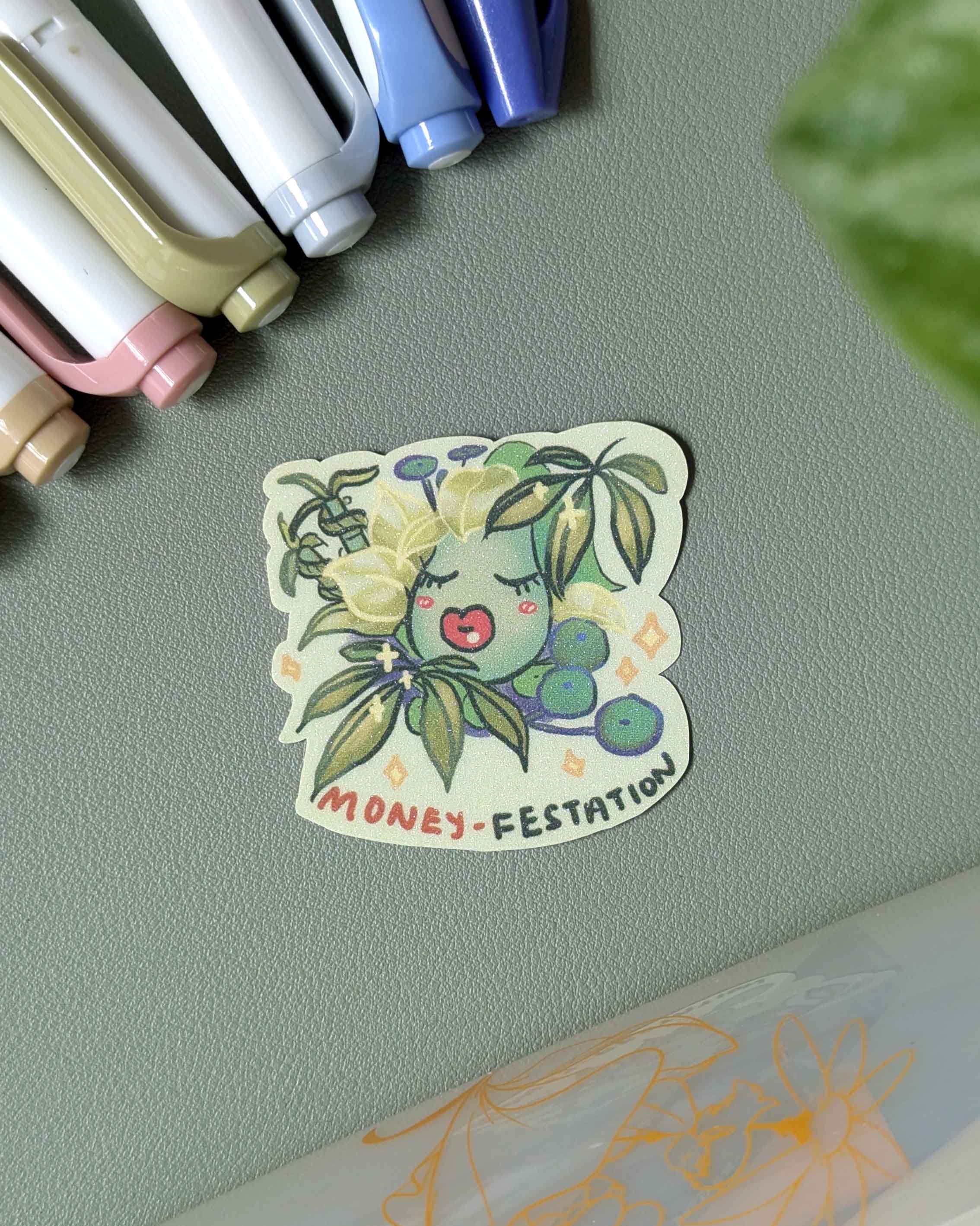Vinyl Sticker - Money-festation
