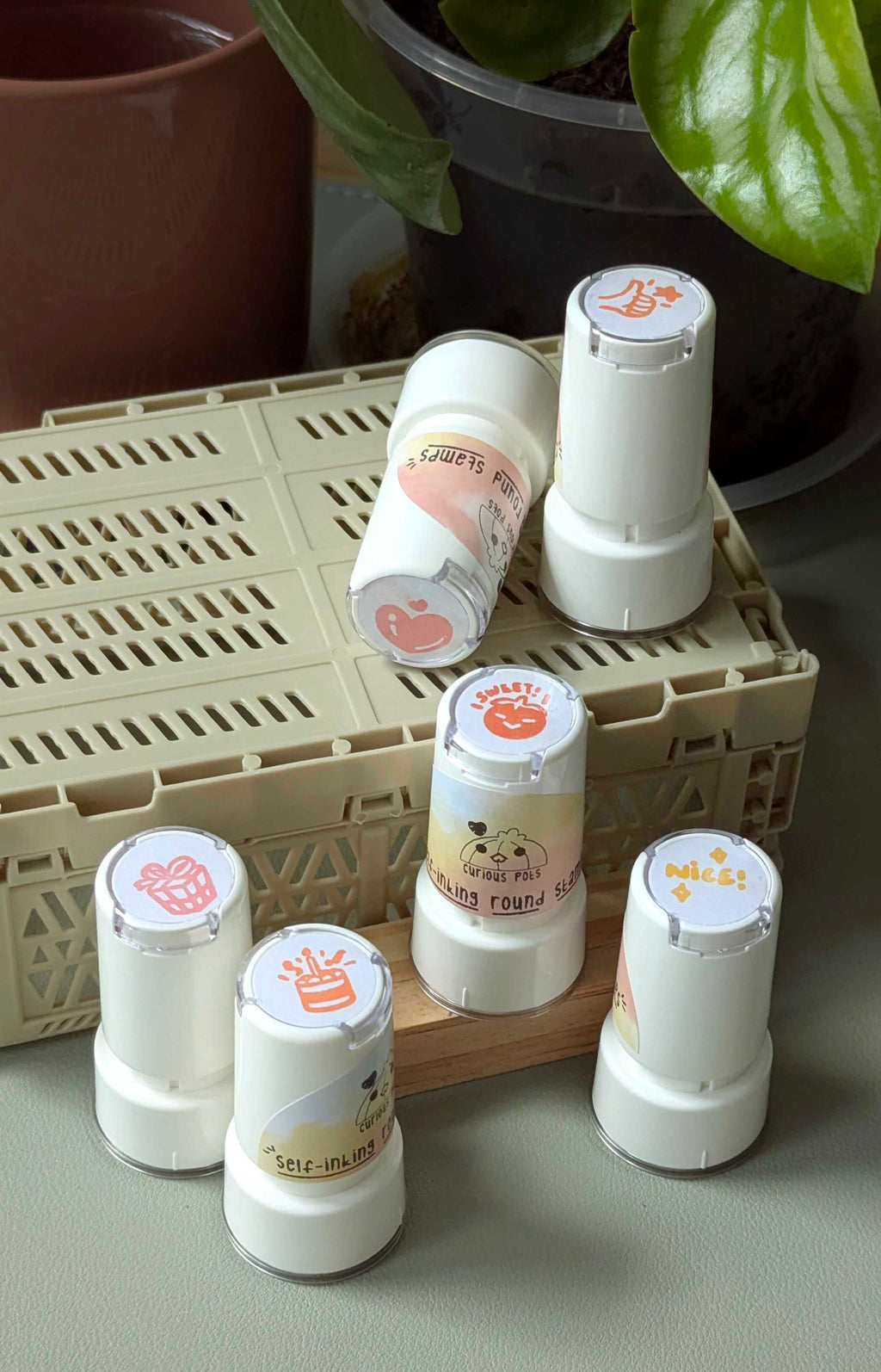 Self-inking Chops - Birthday