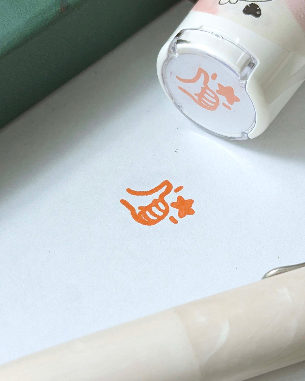 Self-inking Chops - Thumbs Up!