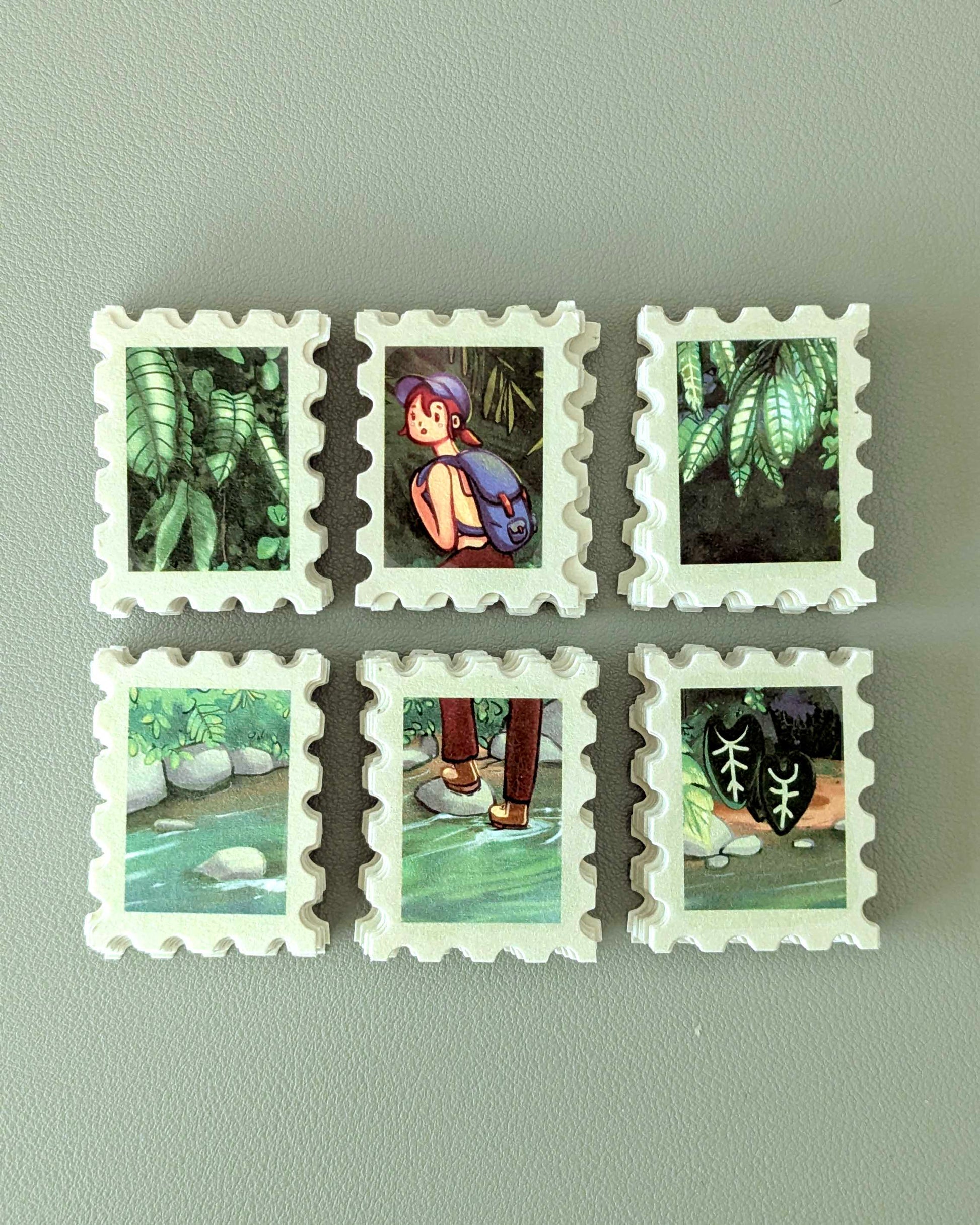 Stamp Sticker Pack - Forest Walk